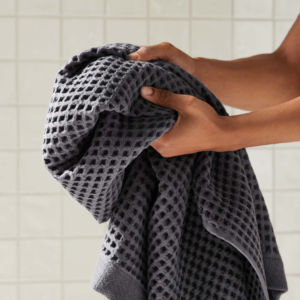Dreamweave Waffle Bath Towels Set of 2 I8