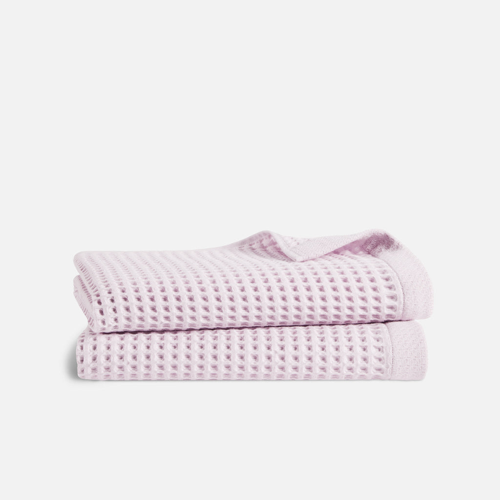 Dreamweave Waffle Bath Towels Set of 2 V8
