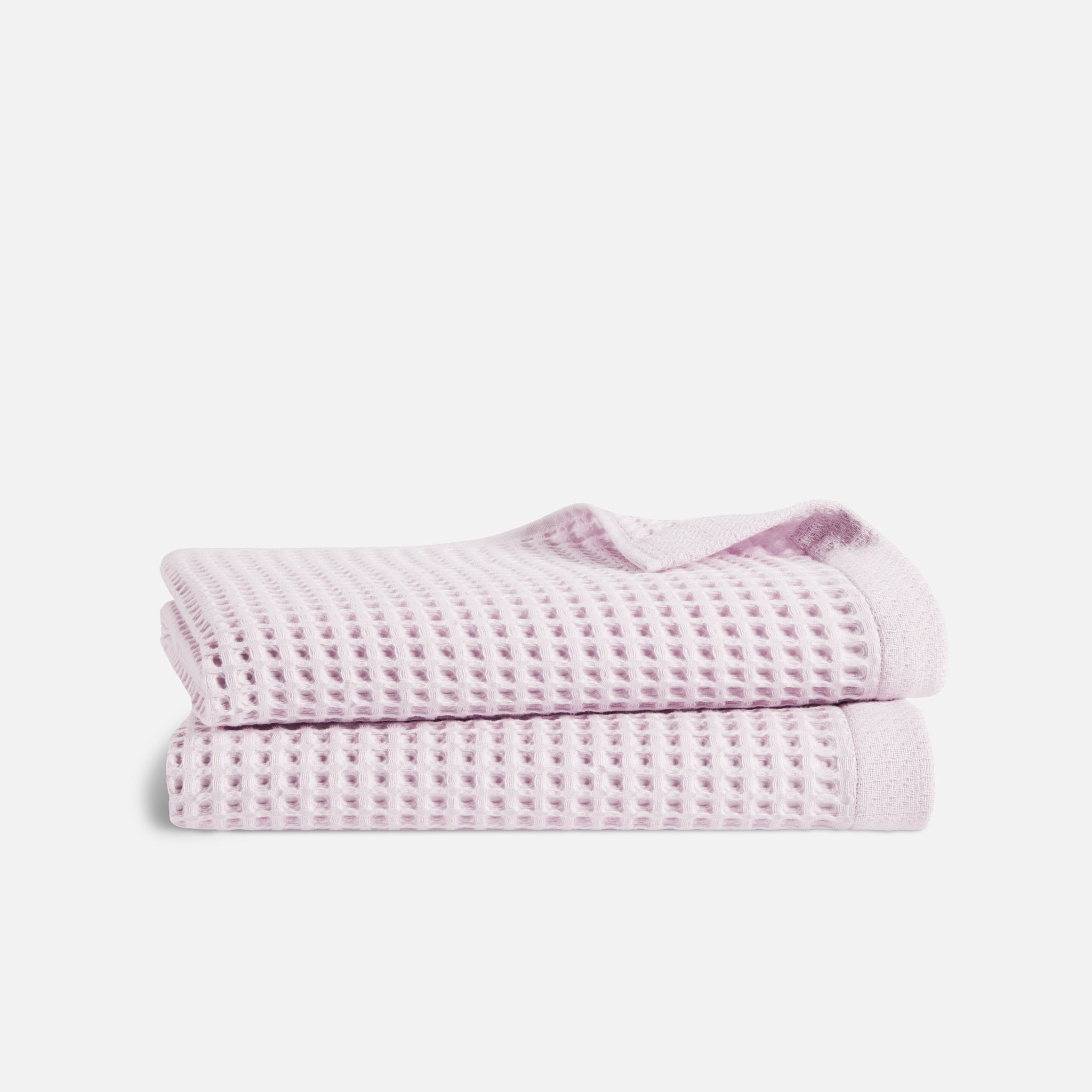 Dreamweave Waffle Bath Towels Set of 2 V8