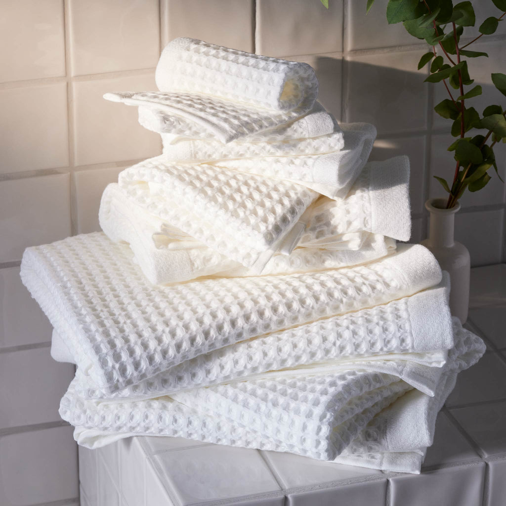 Dreamweave Waffle Bath Towels Set of 2 I8