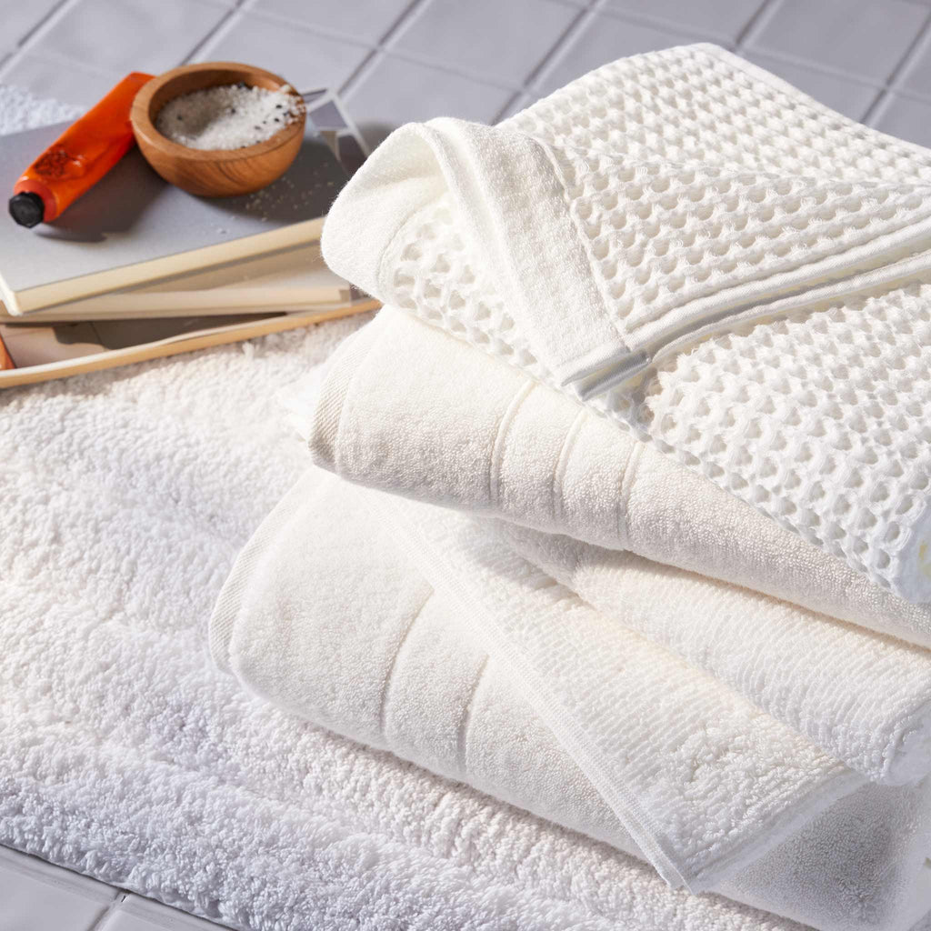 Dreamweave Waffle Bath Towels Set of 2 V8