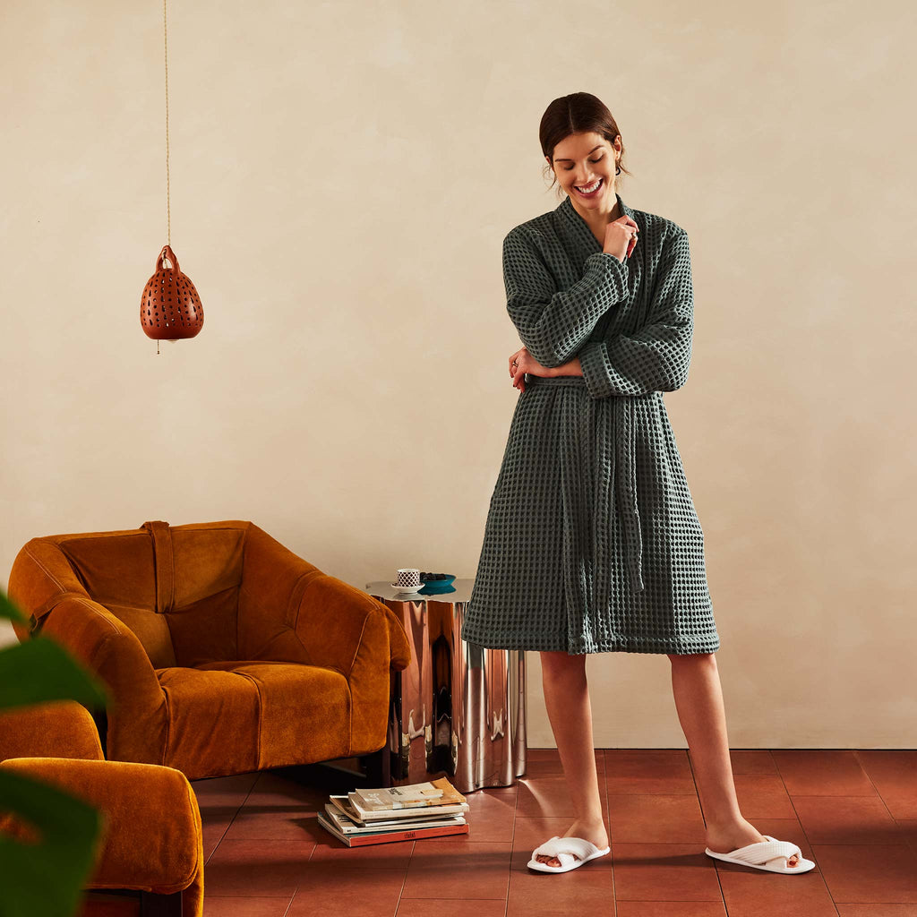 Dreamweave Waffle Robe M9