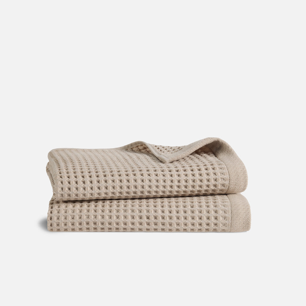 Dreamweave Waffle Bath Towels Set of 2 V8