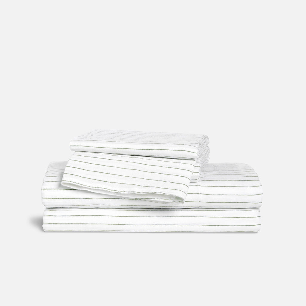 Washed European Linen Core Sheet Set N8