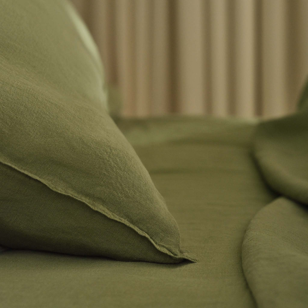 Washed European Linen Duvet Set E0