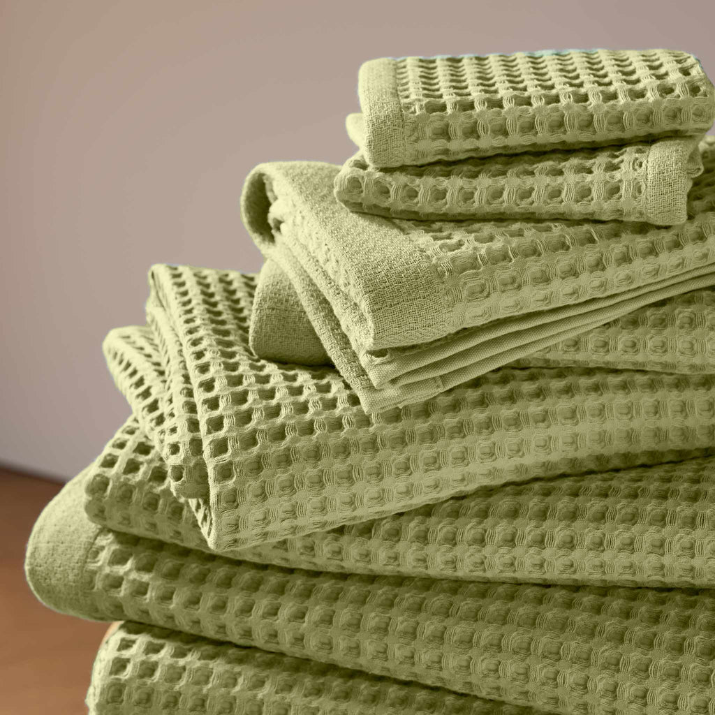 Dreamweave Waffle Bath Towels Set of 2 V8