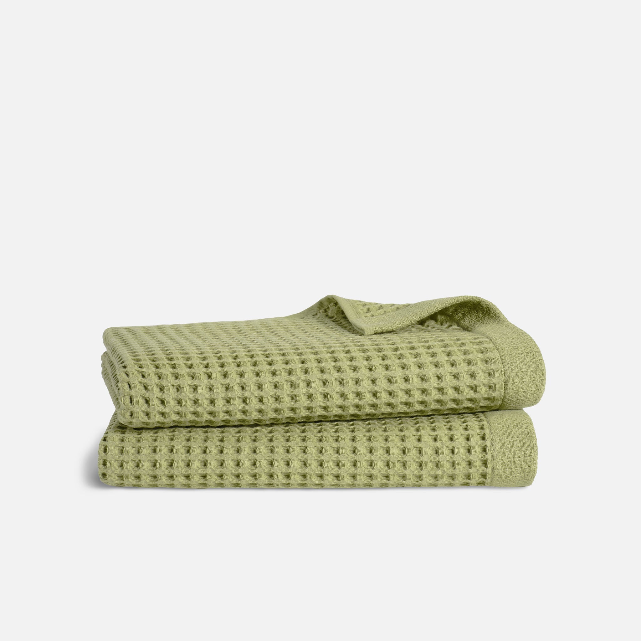 Dreamweave Waffle Bath Towels Set of 2 I8