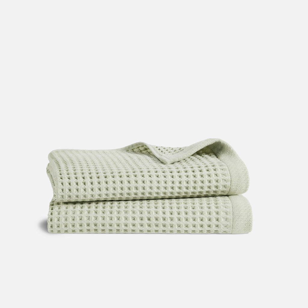 Dreamweave Waffle Bath Towels Set of 2 V8