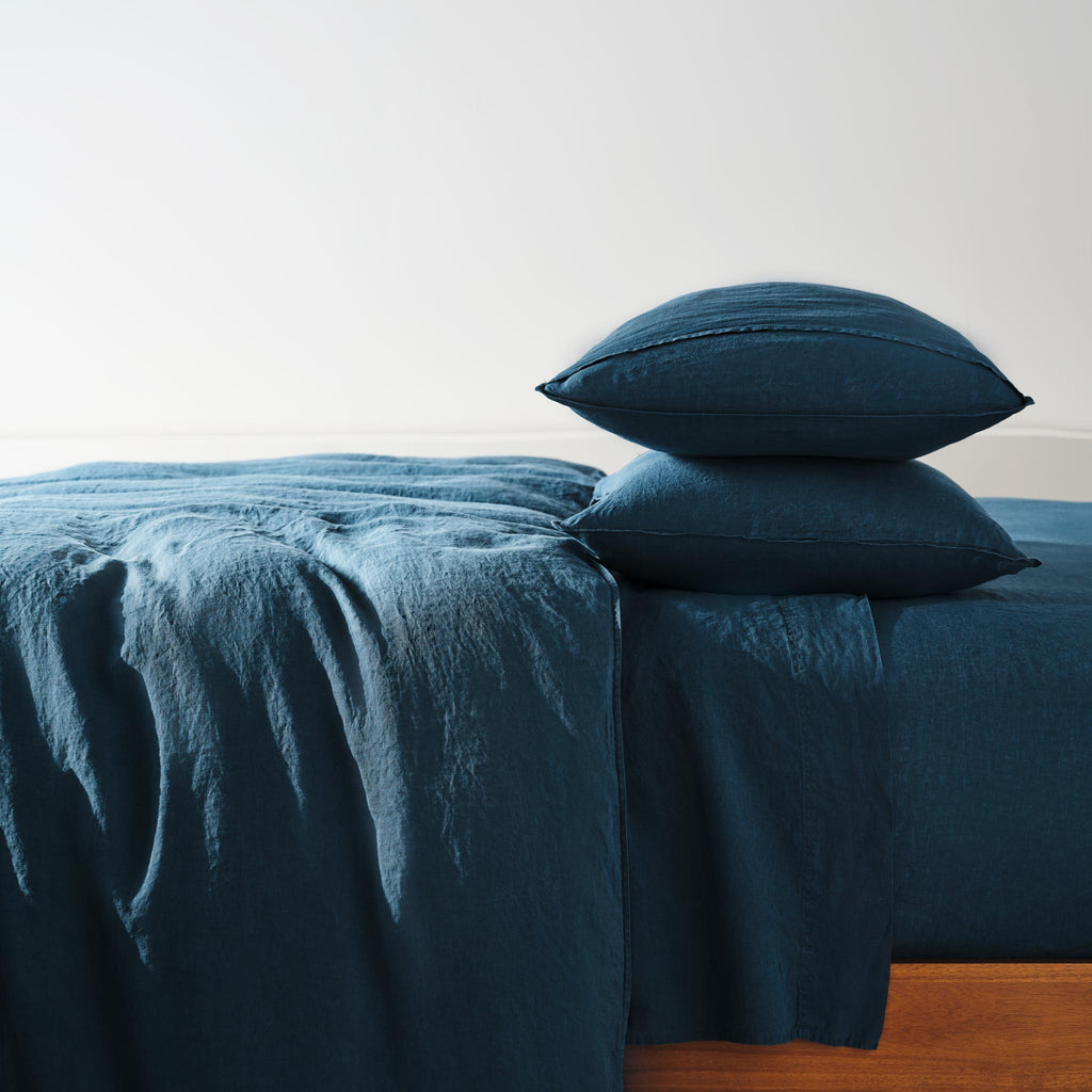 Washed European Linen Core Sheet Set X1