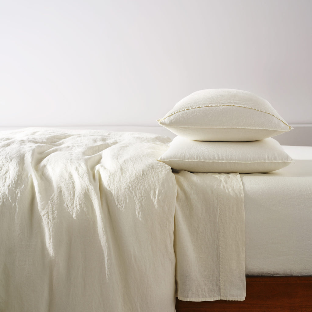 Washed European Linen Duvet Set E0
