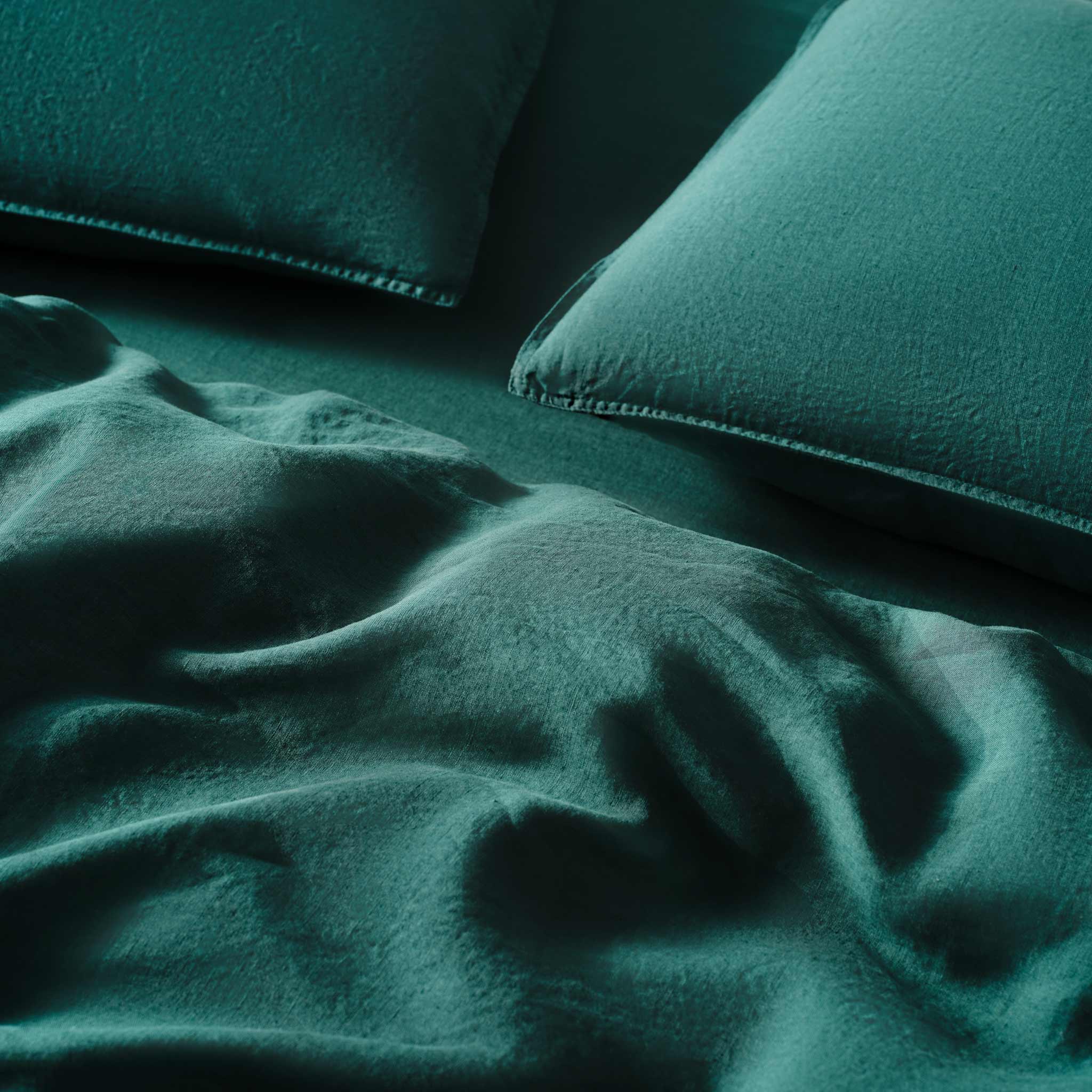 Washed European Linen Core Sheet Set N8