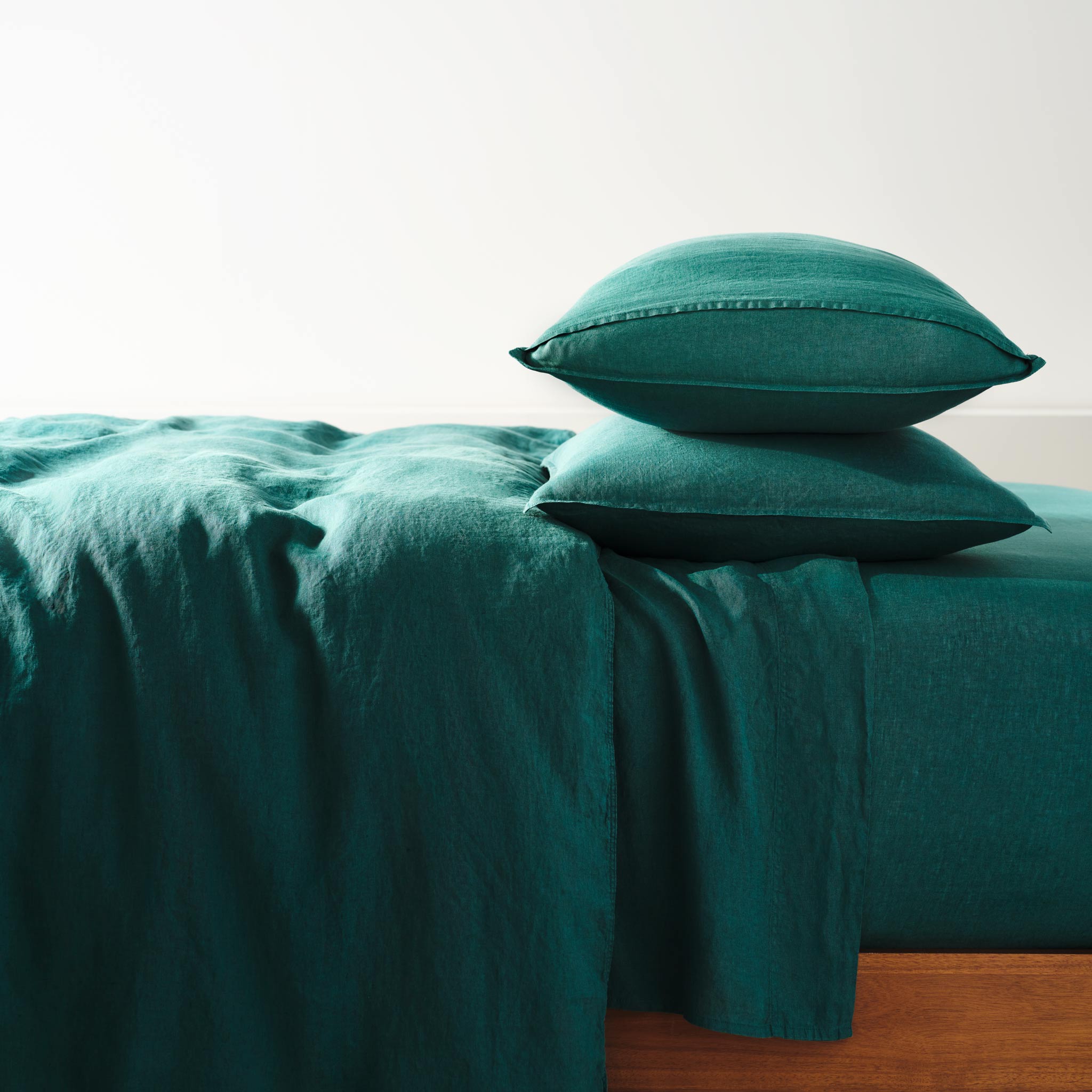 Washed European Linen Duvet Set E0