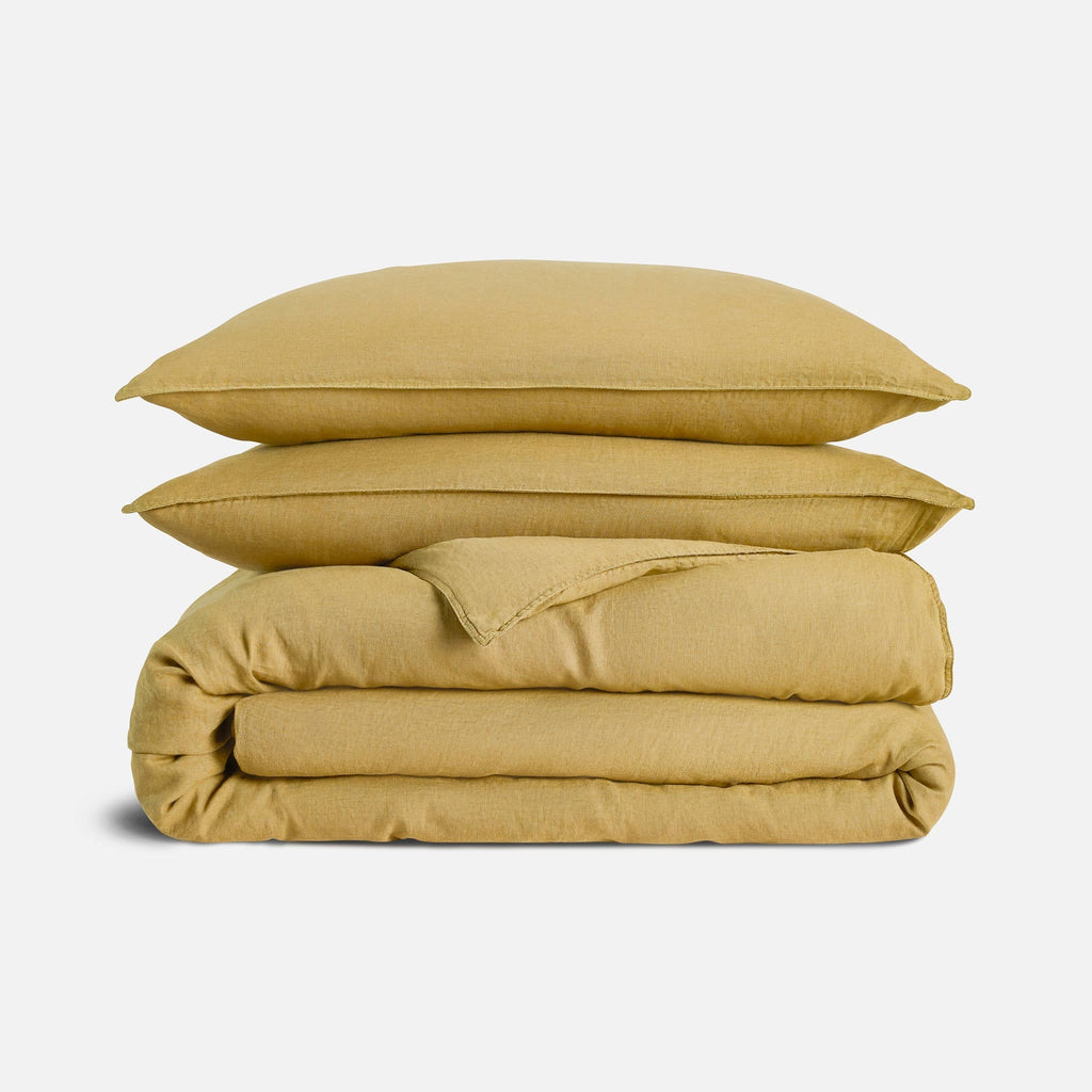 Washed European Linen Duvet Set E0