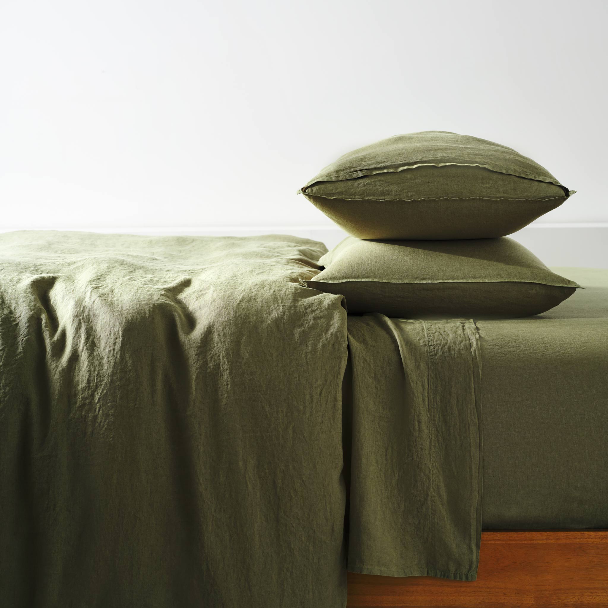 Washed European Linen Core Sheet Set N8