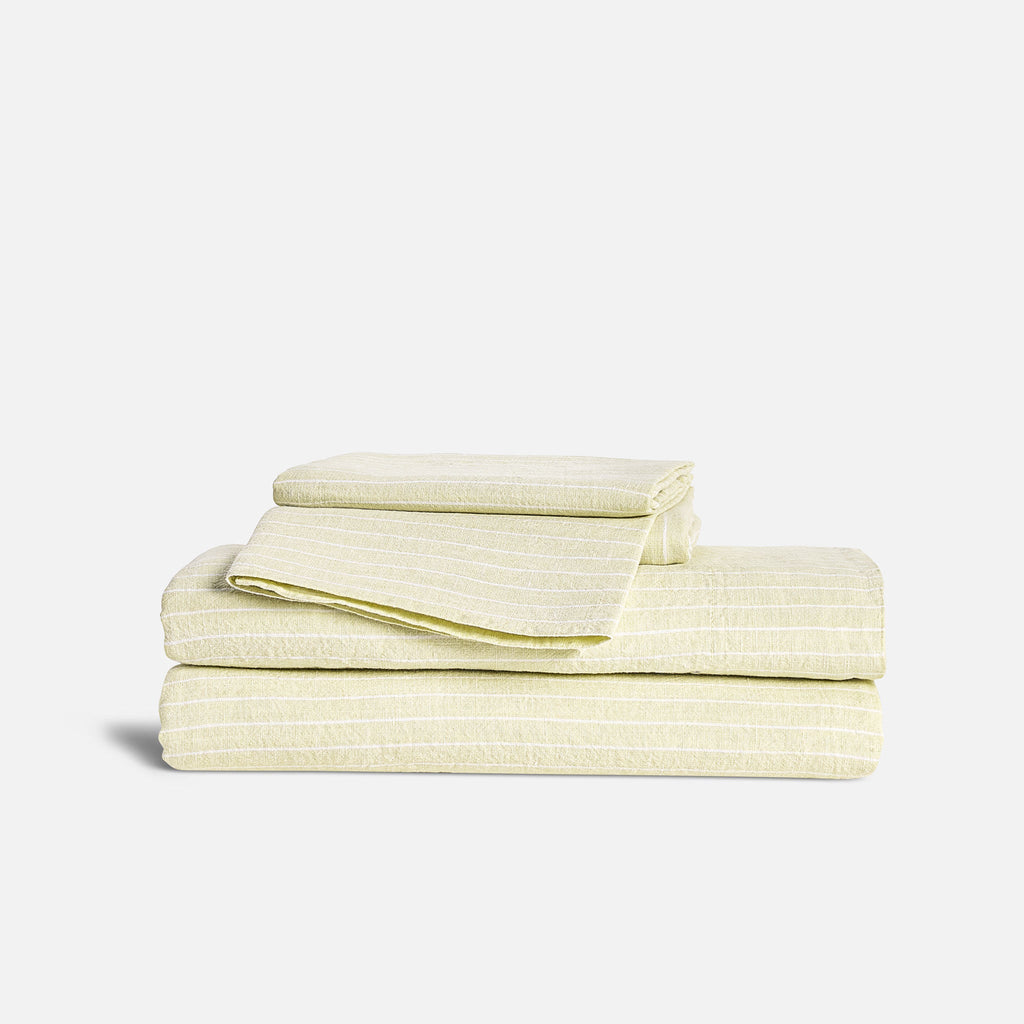 Washed European Linen Core Sheet Set N8