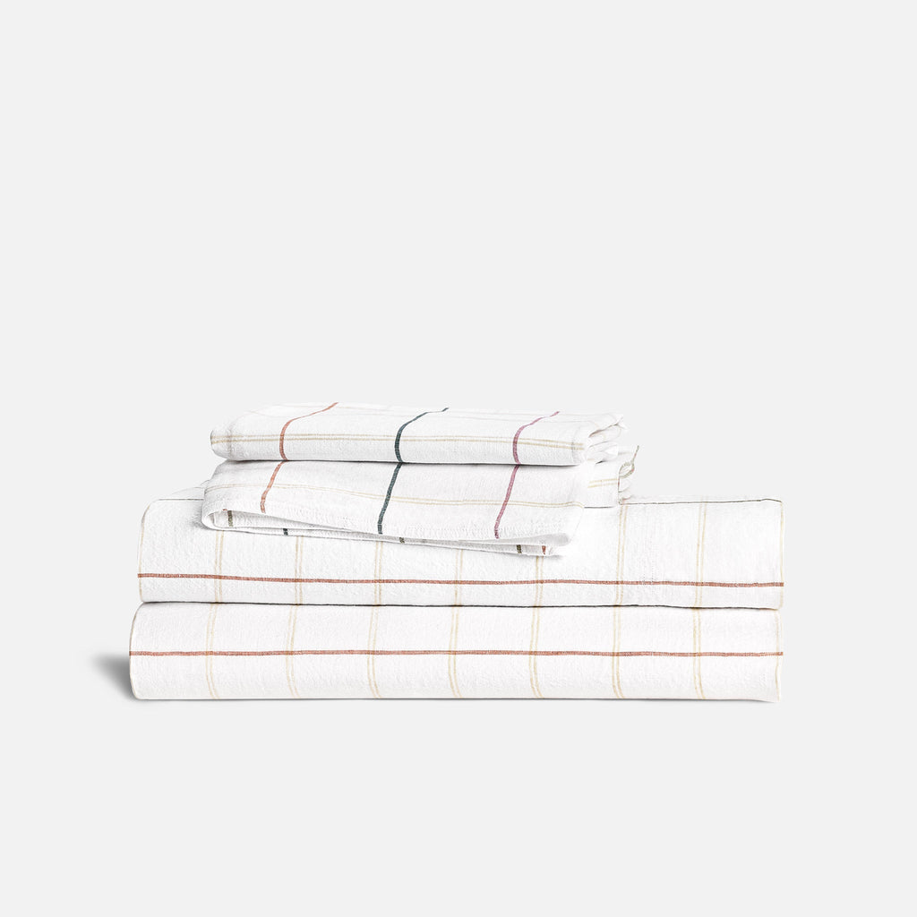 Washed European Linen Core Sheet Set X1