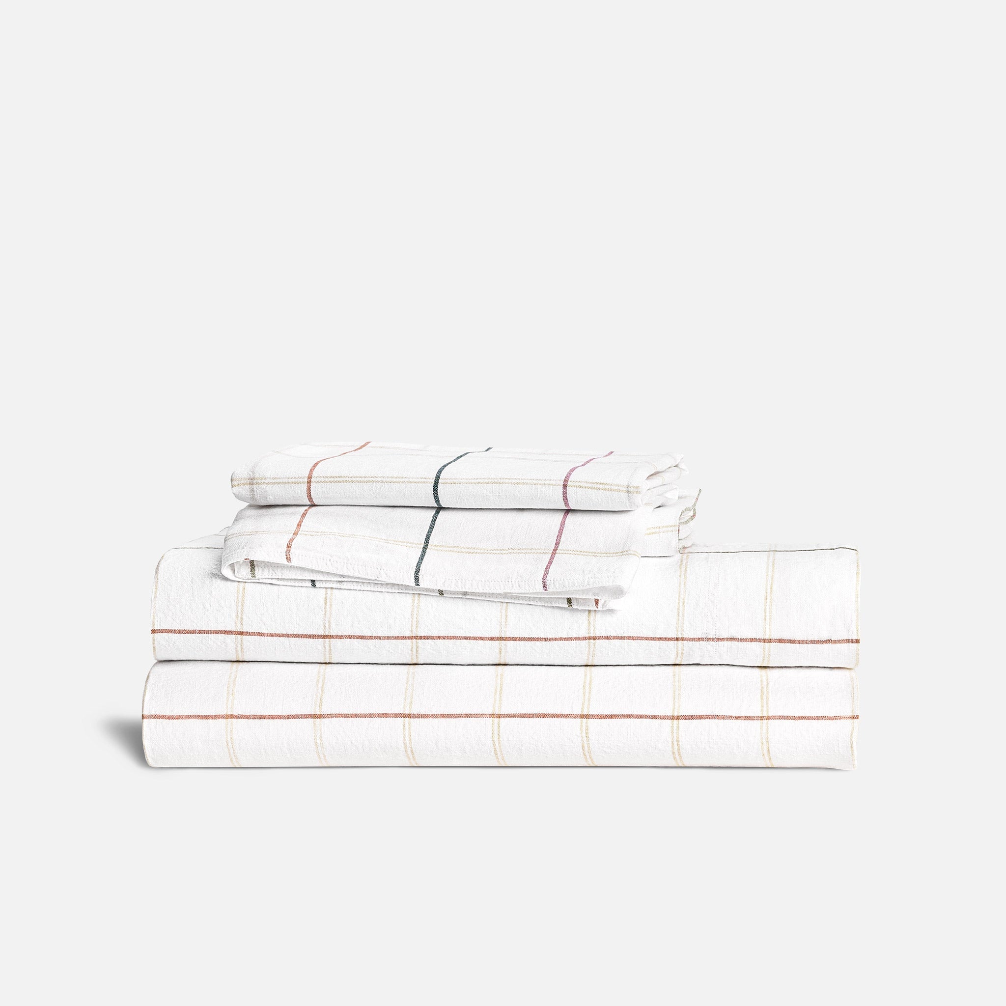 Washed European Linen Core Sheet Set N8