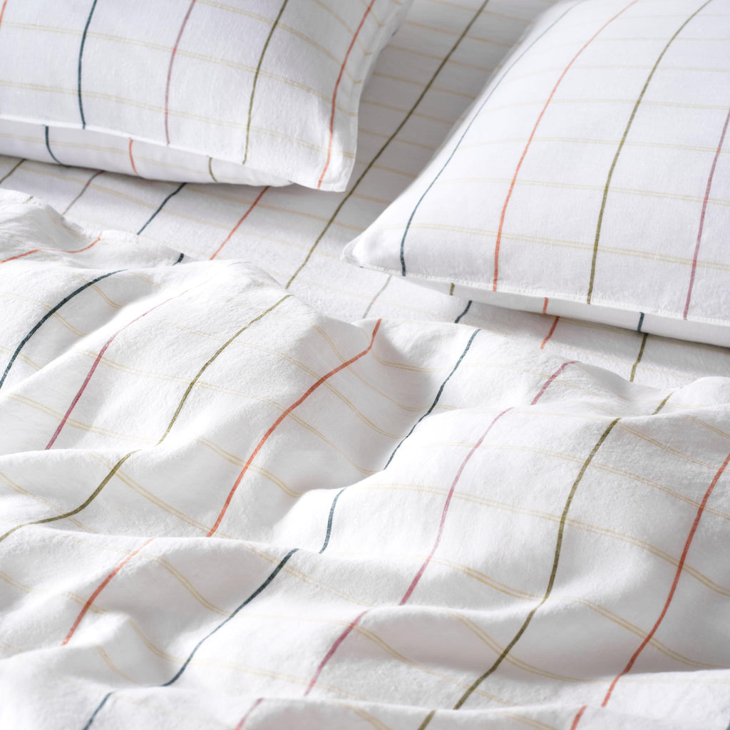 Washed European Linen Core Sheet Set N8