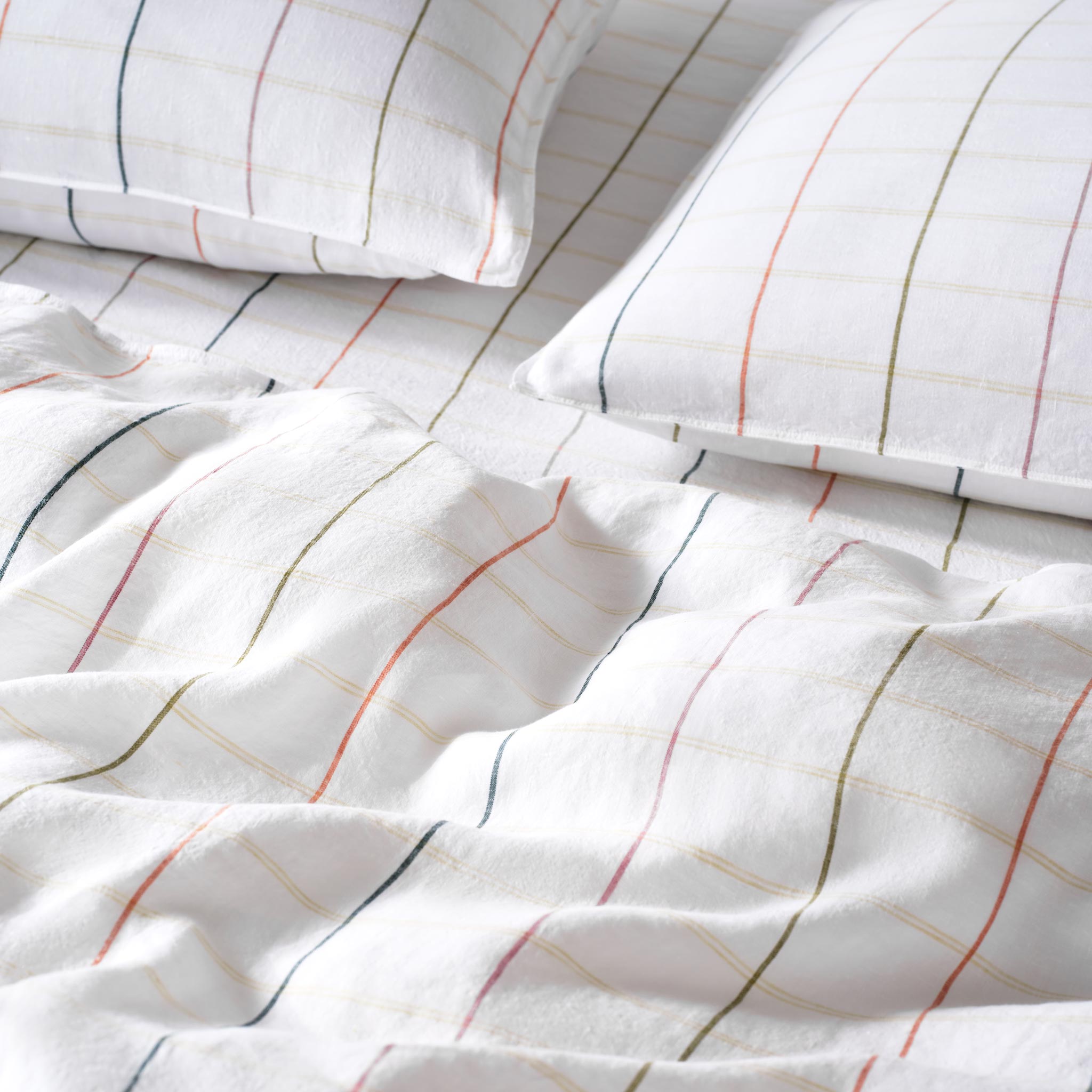 Washed European Linen Duvet Set E0
