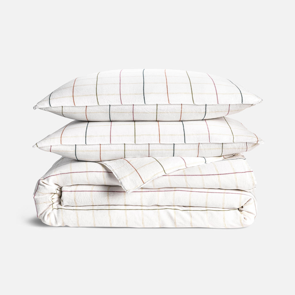 Washed European Linen Duvet Set E0