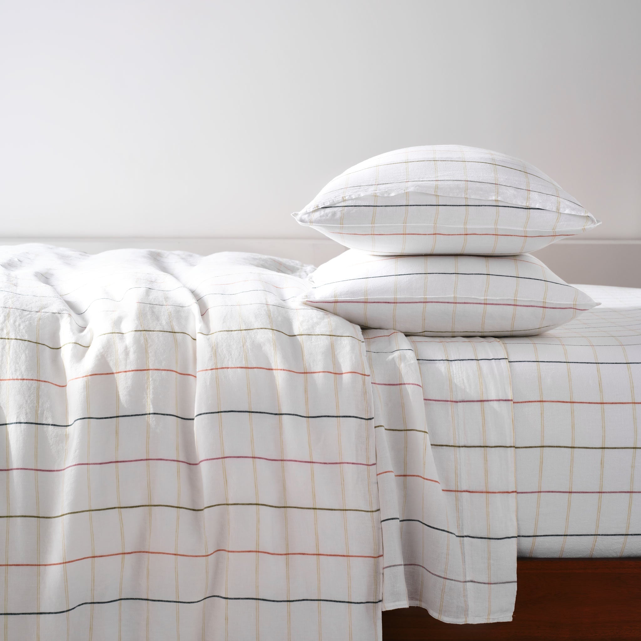 Washed European Linen Core Sheet Set N8