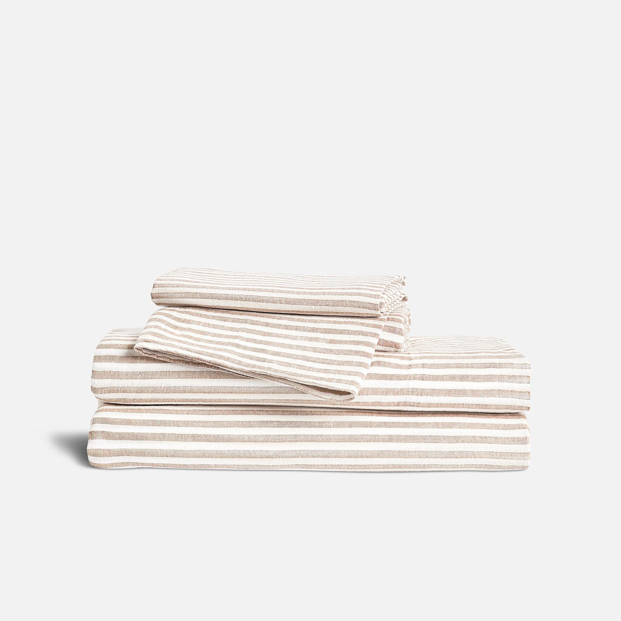 Washed European Linen Core Sheet Set N8