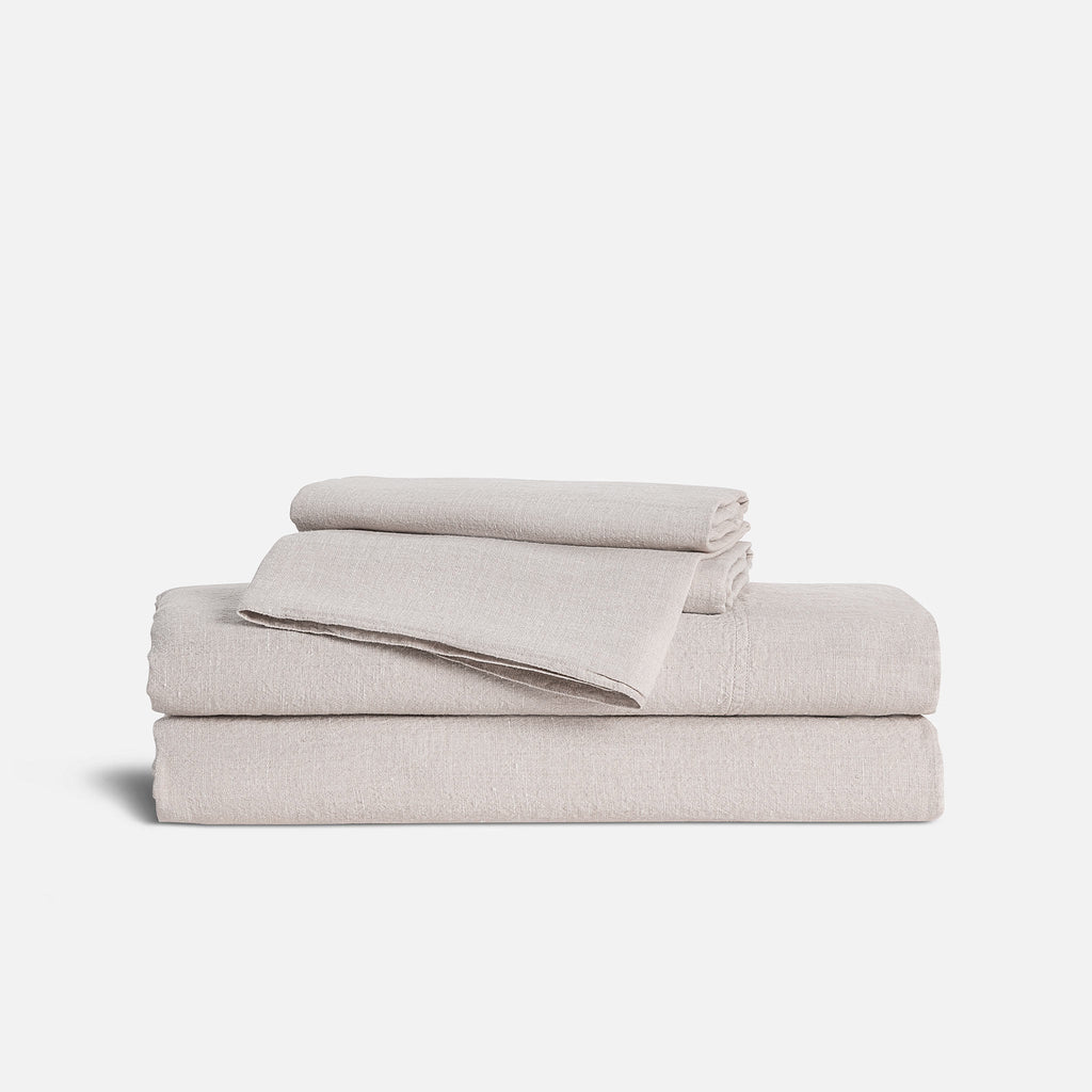 Washed European Linen Core Sheet Set N8