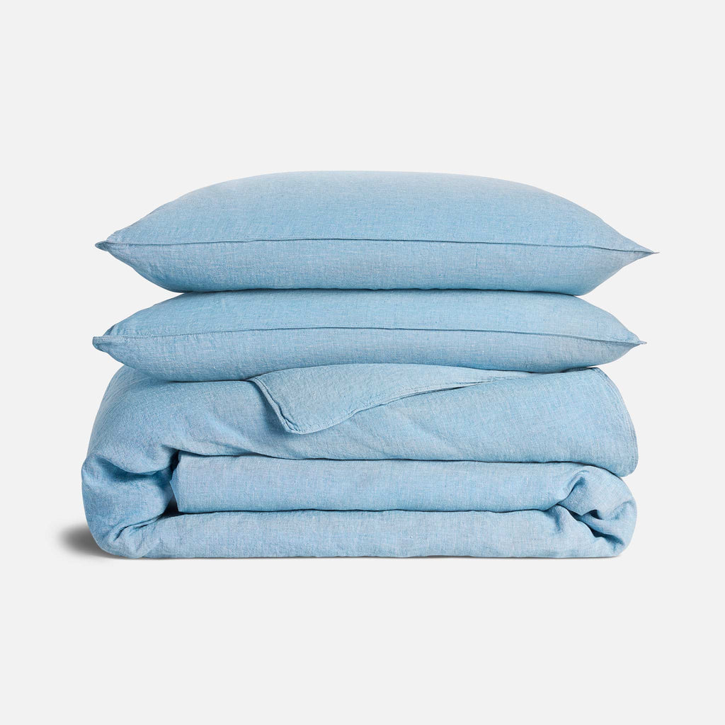 Washed European Linen Duvet Set E0