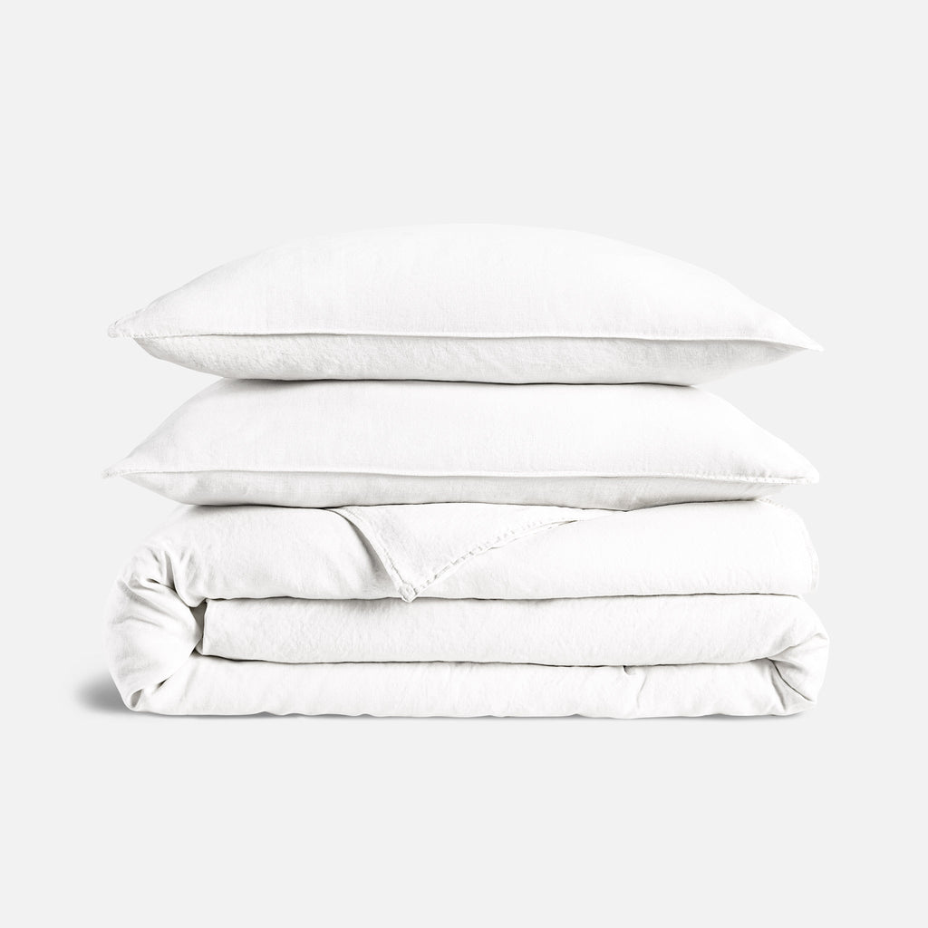 Washed European Linen Duvet Set E0