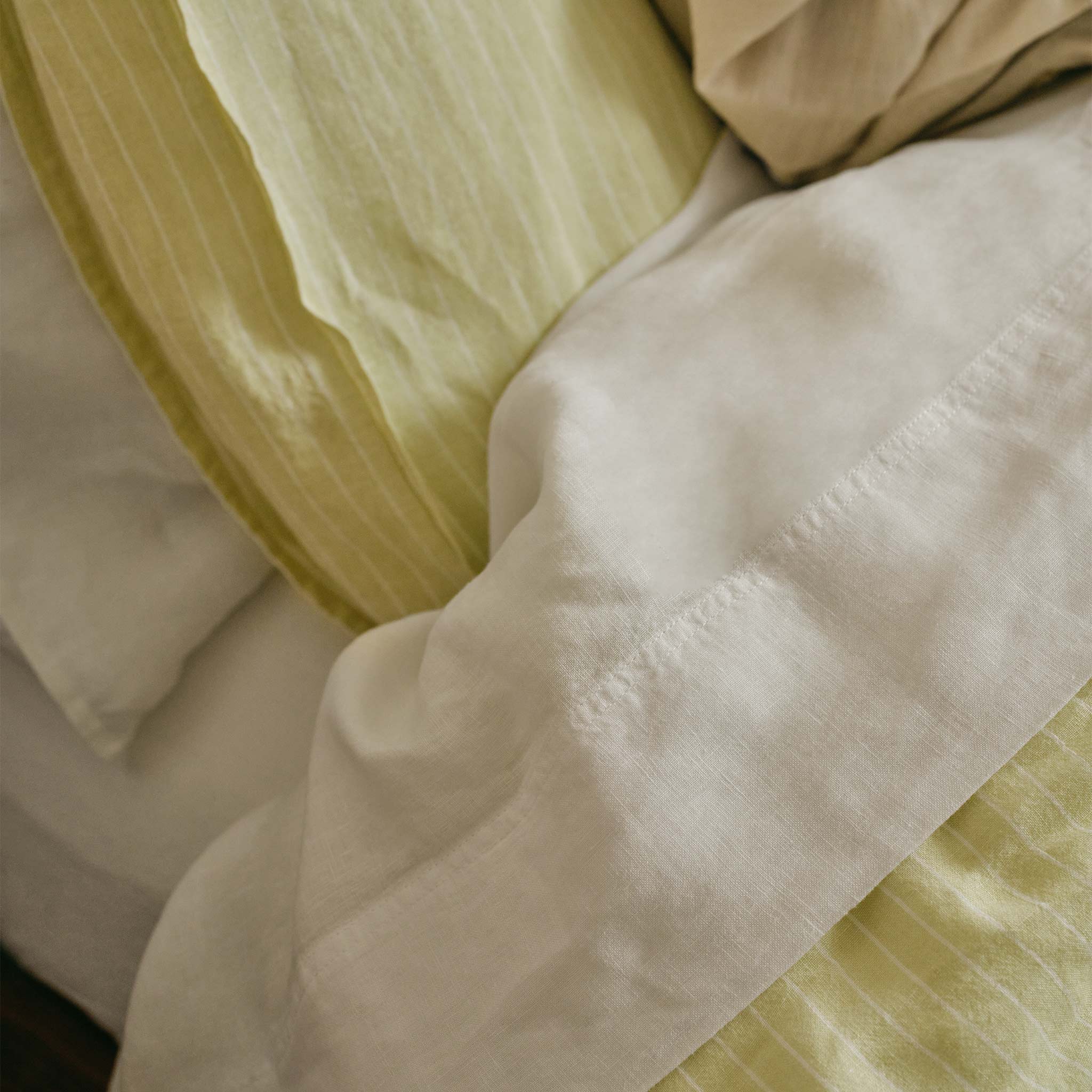 Washed European Linen Duvet Set E0