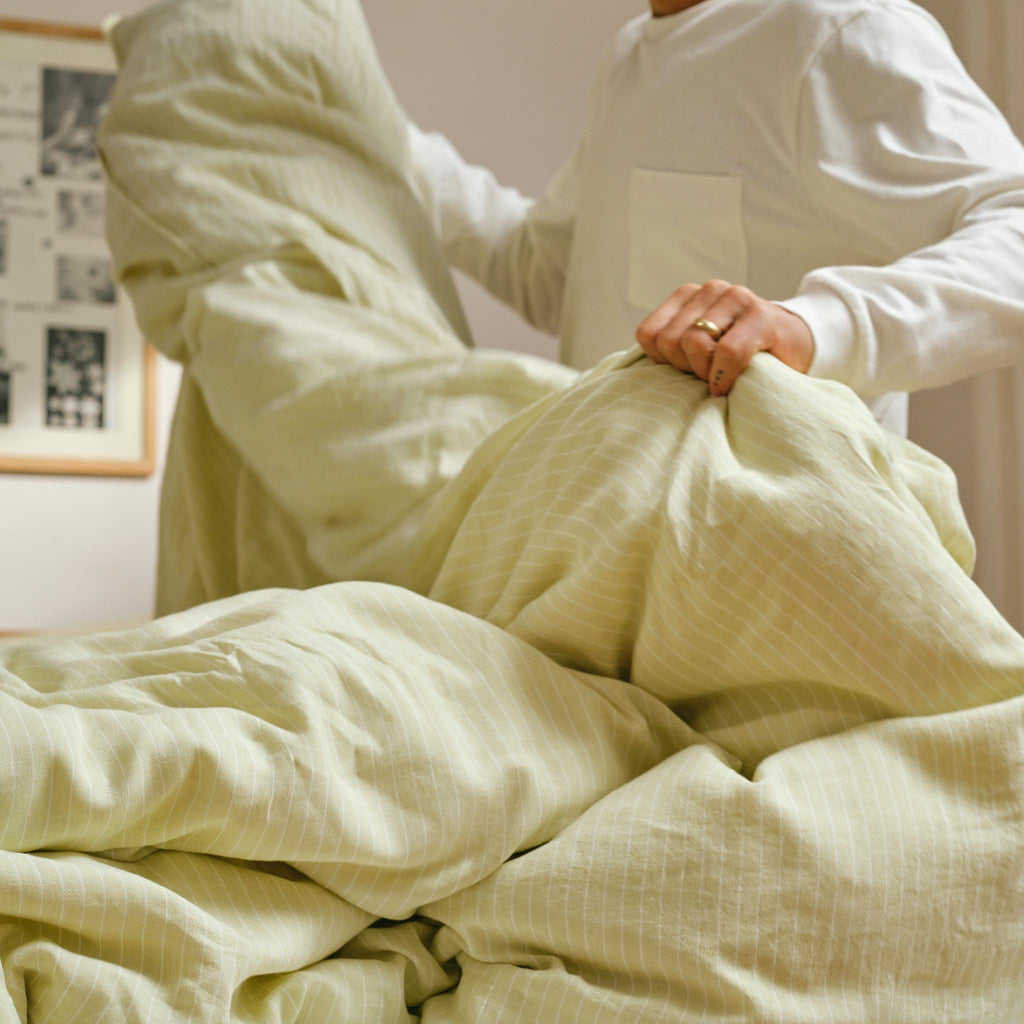 Washed European Linen Duvet Set E0