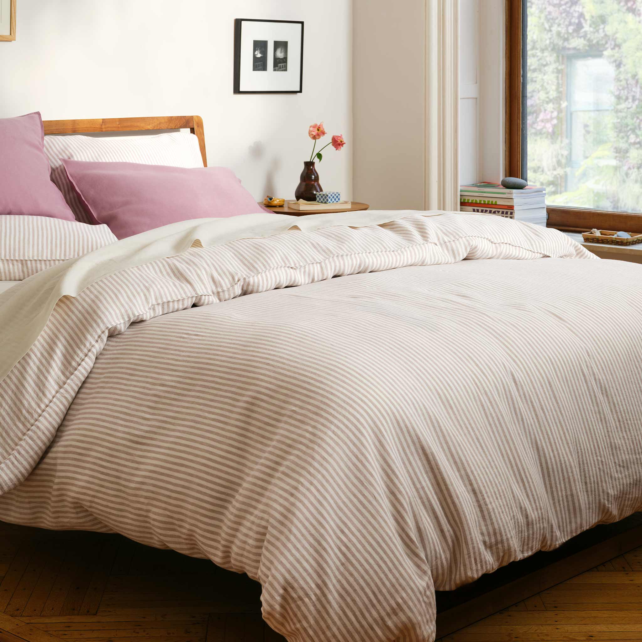 Washed European Linen Duvet Set E0