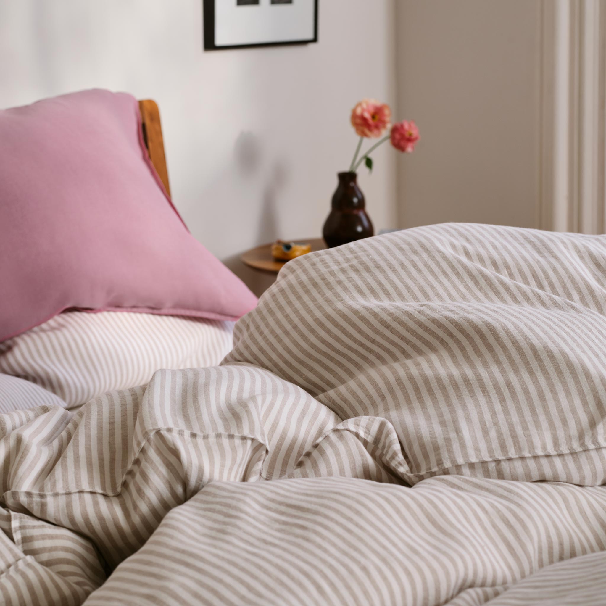 Washed European Linen Duvet Set E0