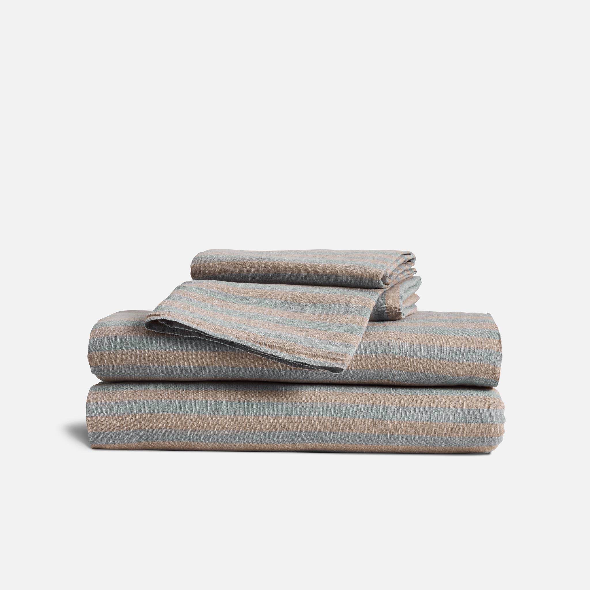 Washed European Linen Core Sheet Set N8