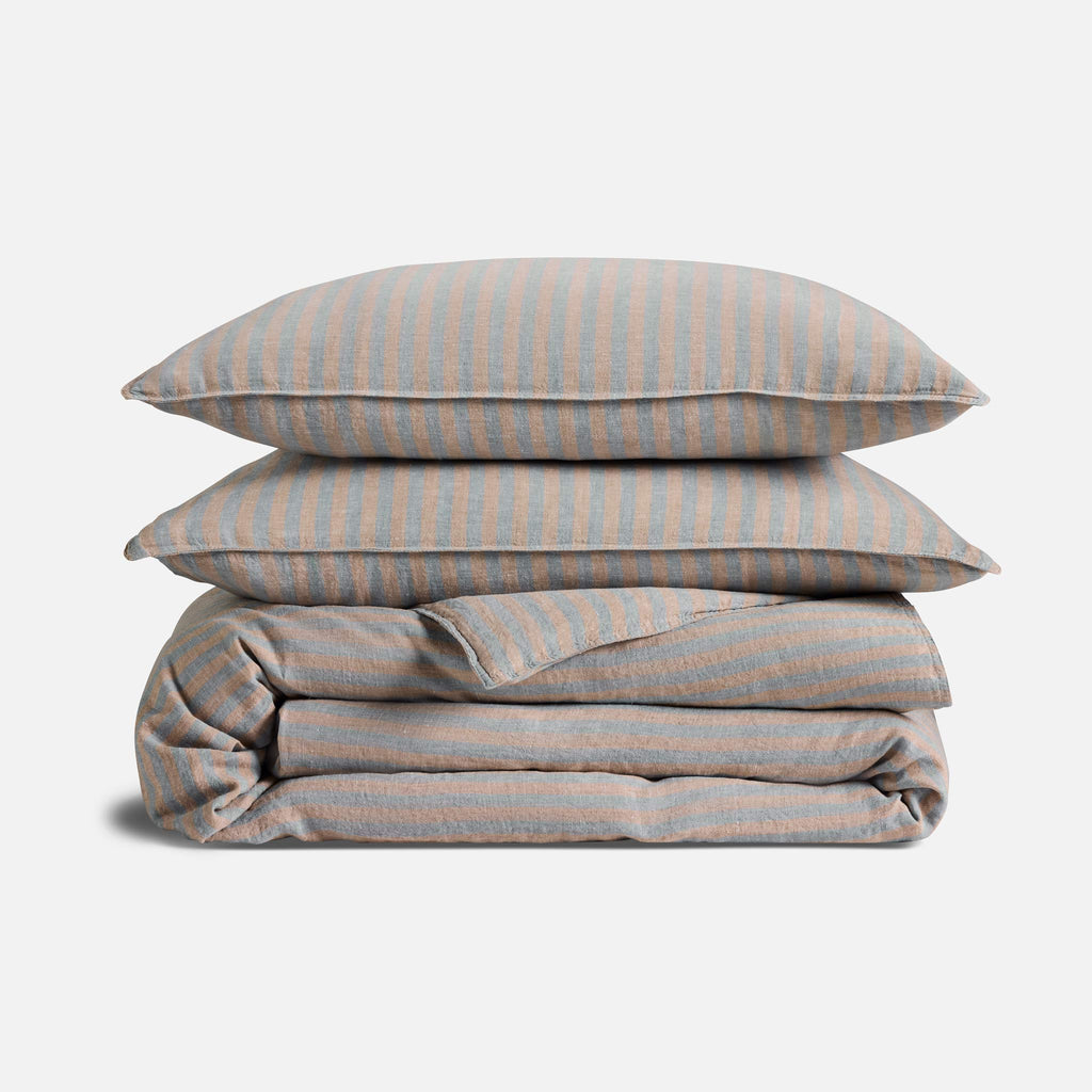 Washed European Linen Duvet Set E0