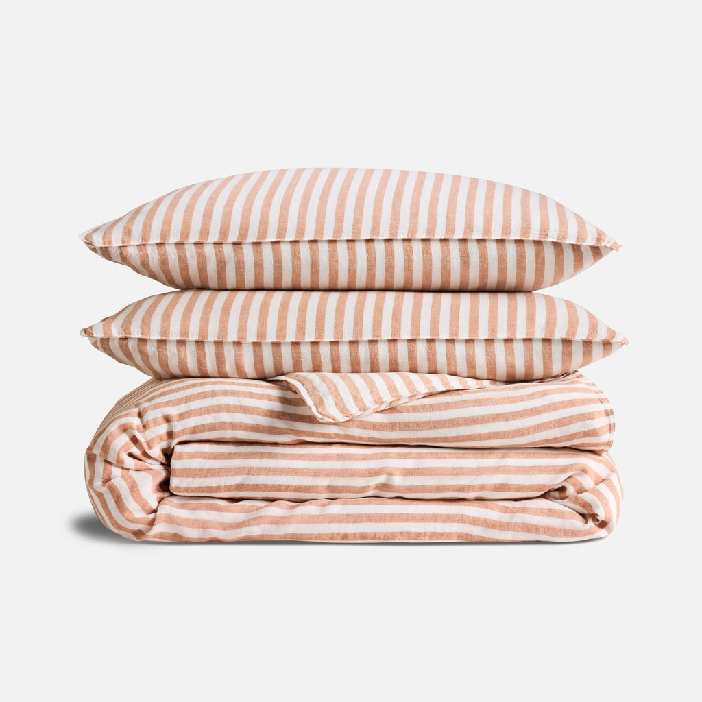 Washed European Linen Duvet Set E0