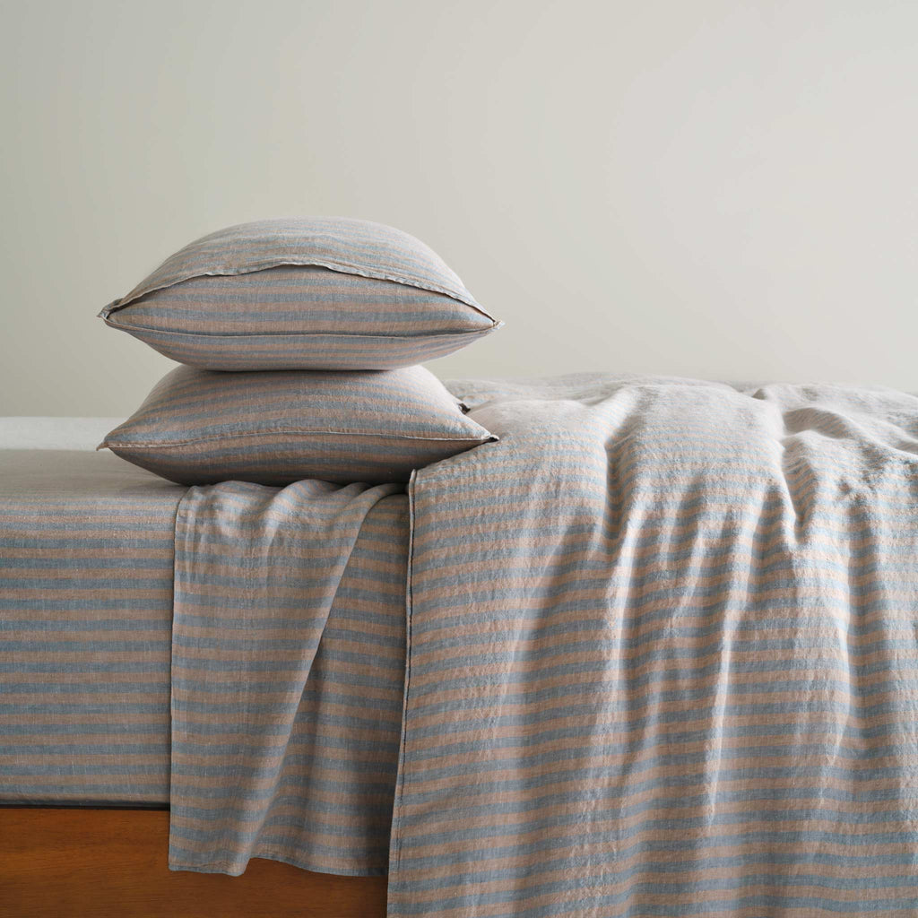Washed European Linen Core Sheet Set N8