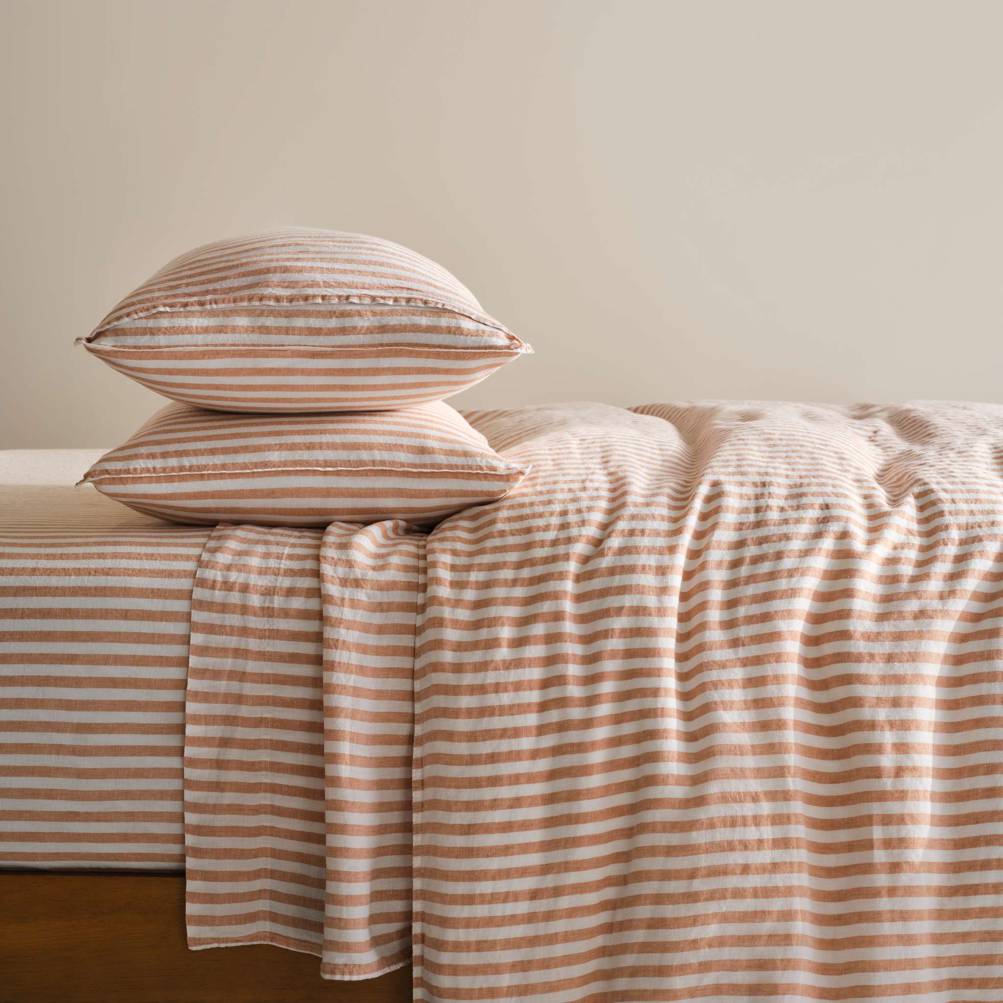Washed European Linen Core Sheet Set N8