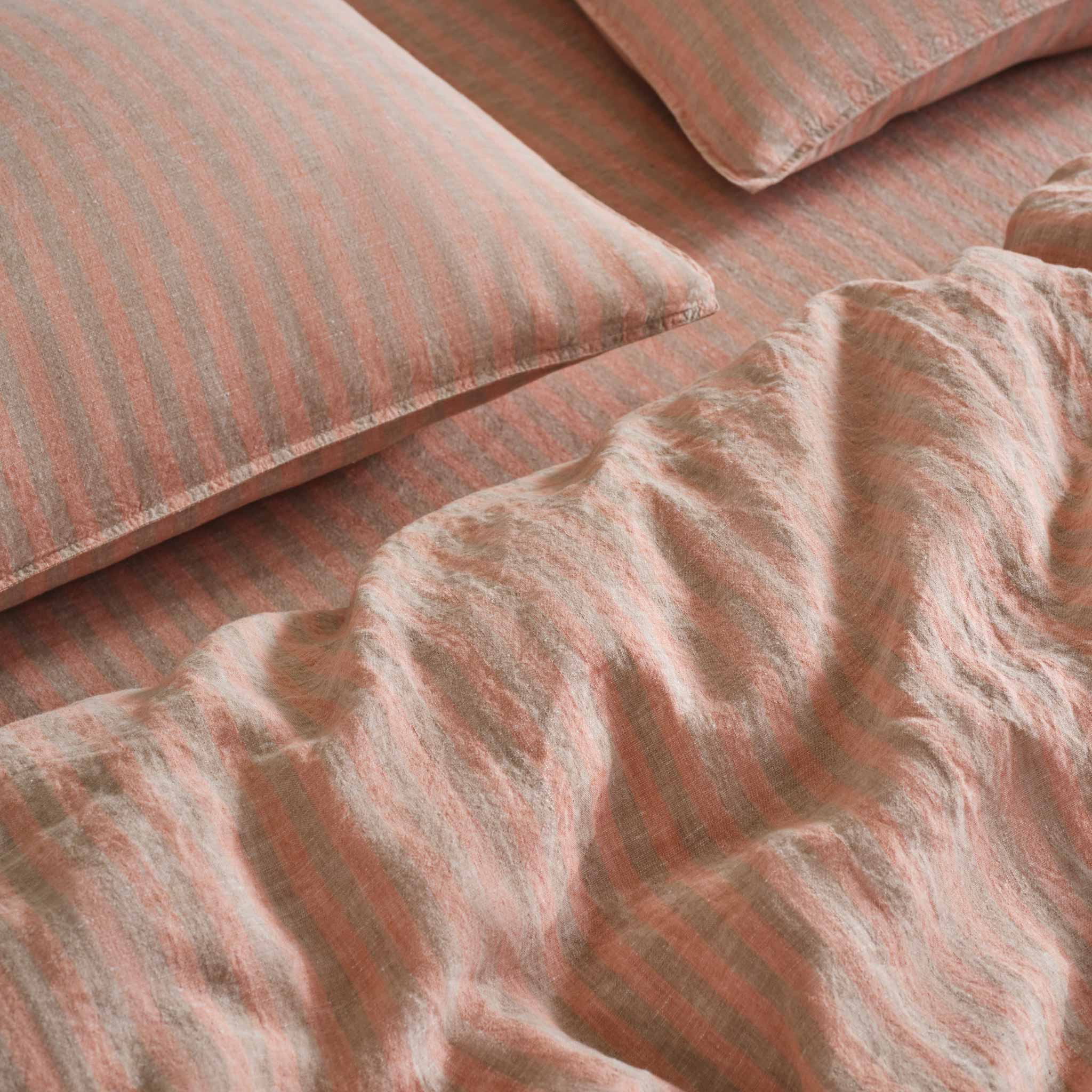 Washed European Linen Duvet Set E0