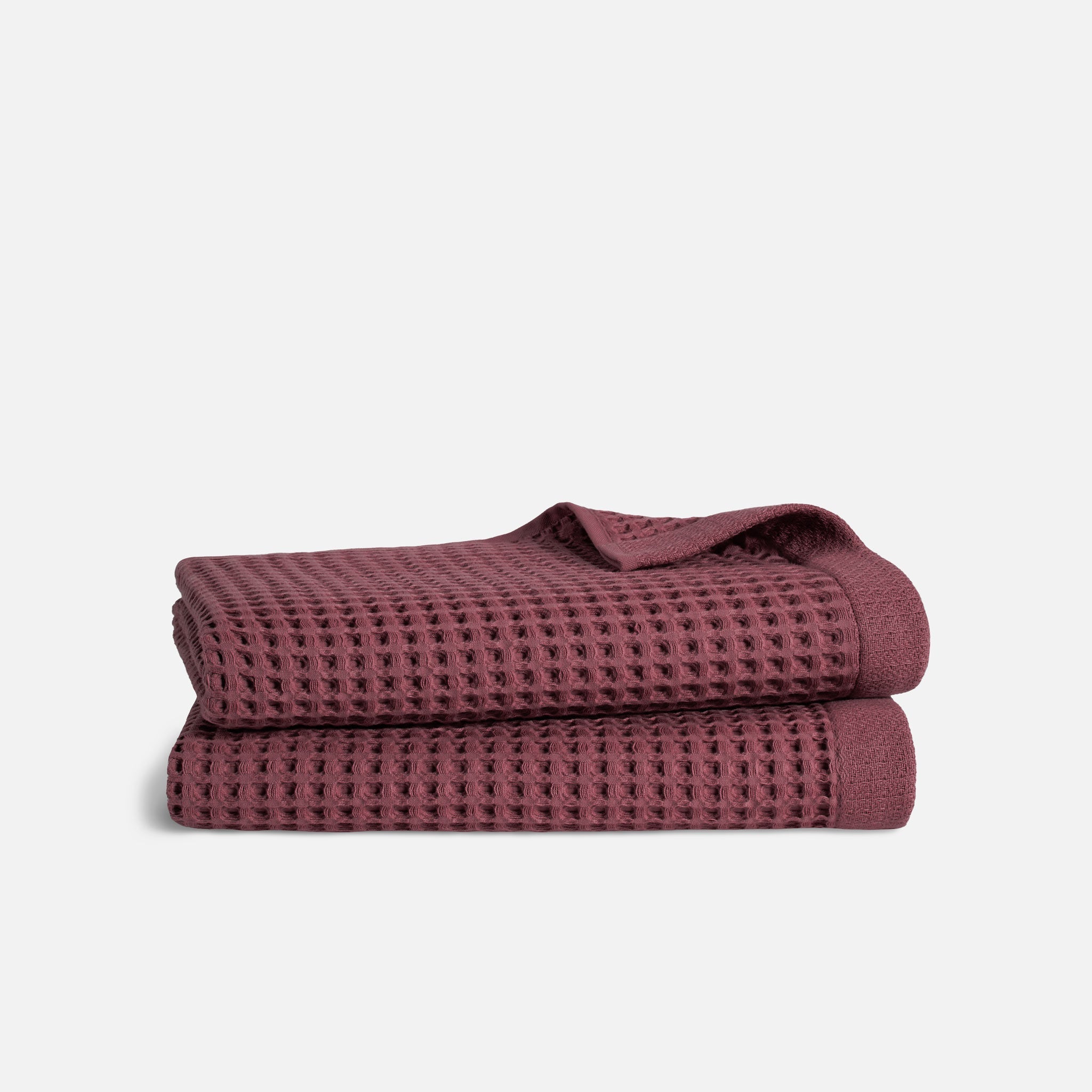 Dreamweave Waffle Bath Towels Set of 2 I8
