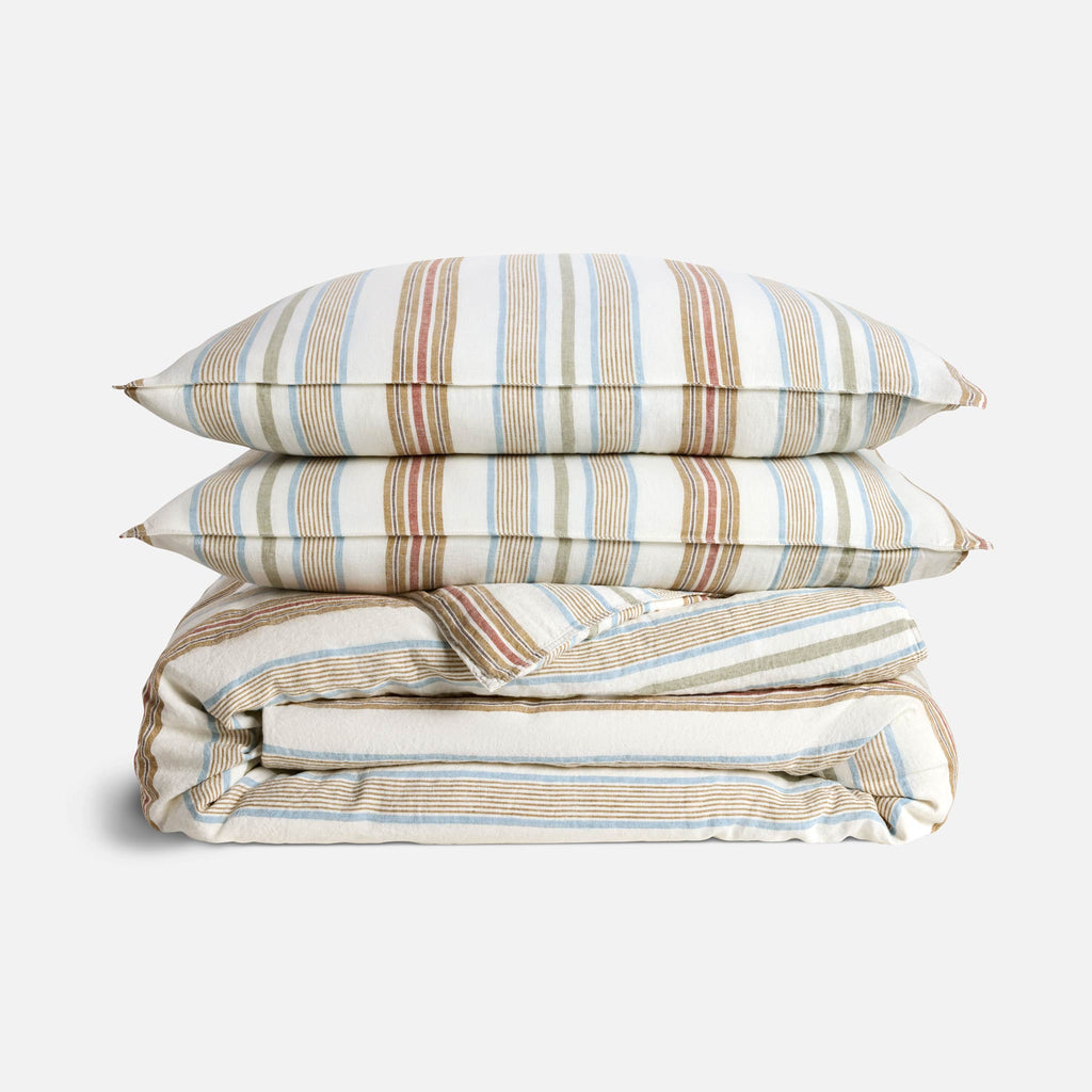 Washed European Linen Duvet Set E0