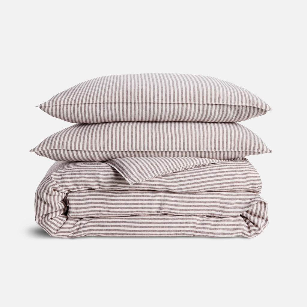 Washed European Linen Duvet Set E0