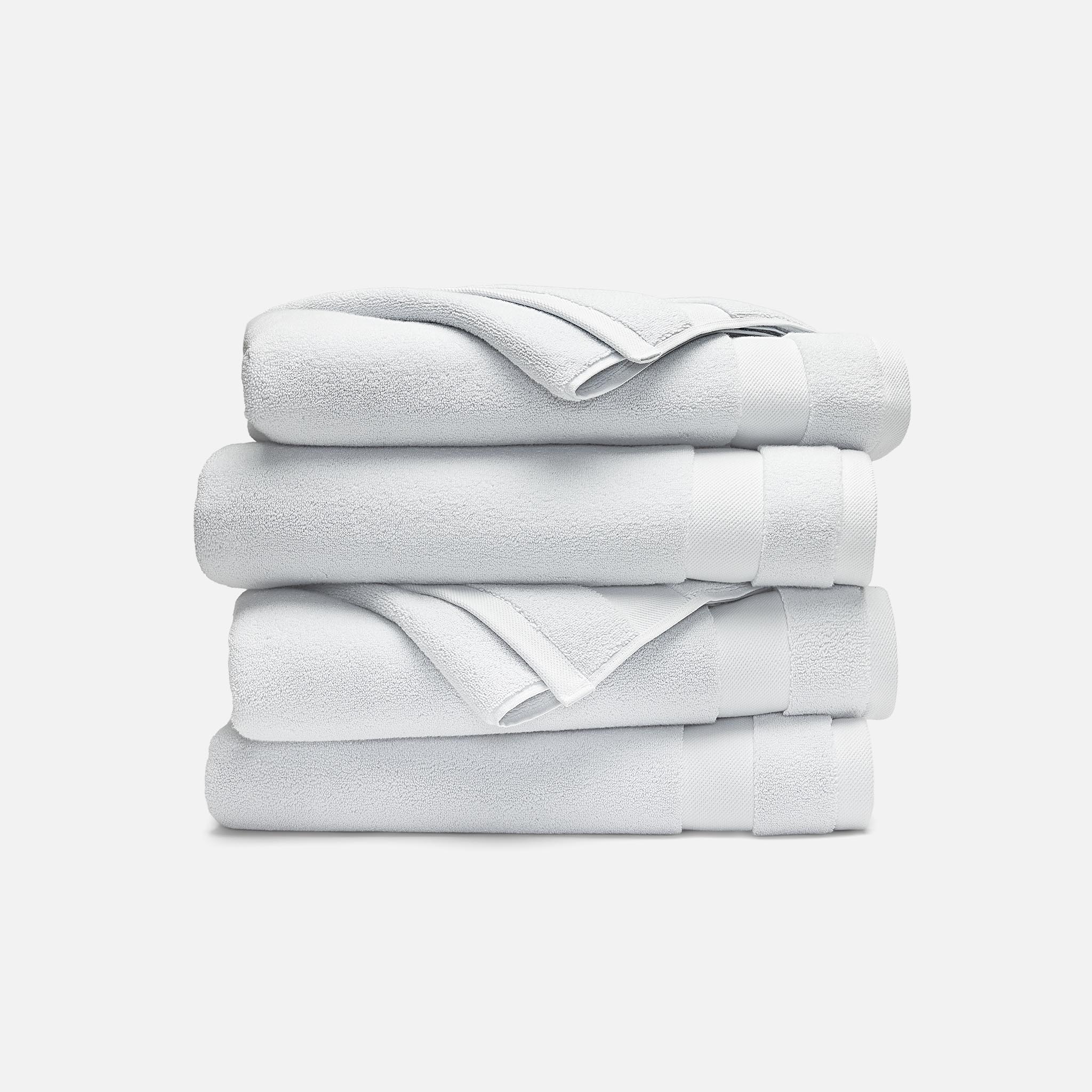Super-Plush Set of 4 Bath Towel Bundle W9