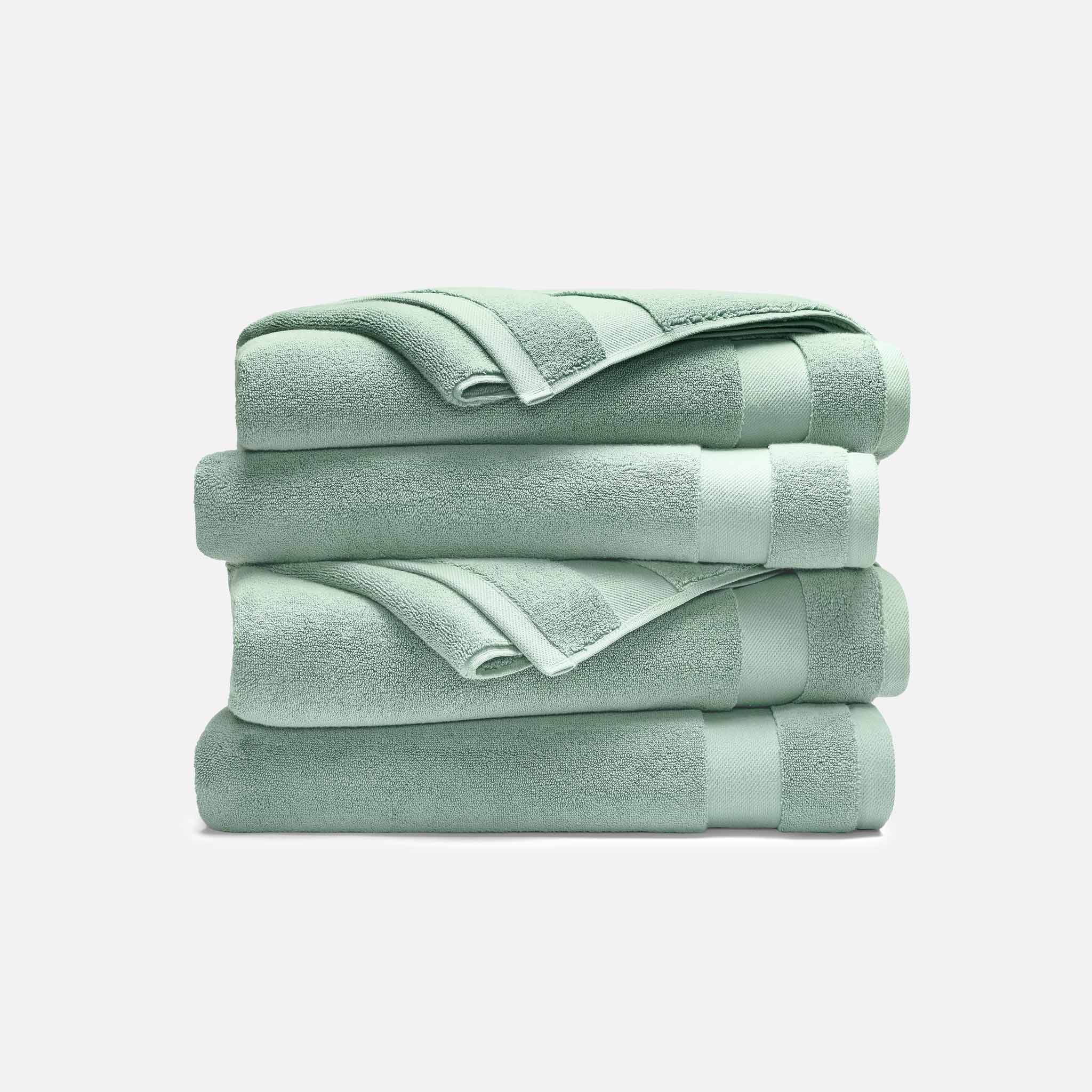 Super-Plush Set of 4 Bath Towel Bundle W9