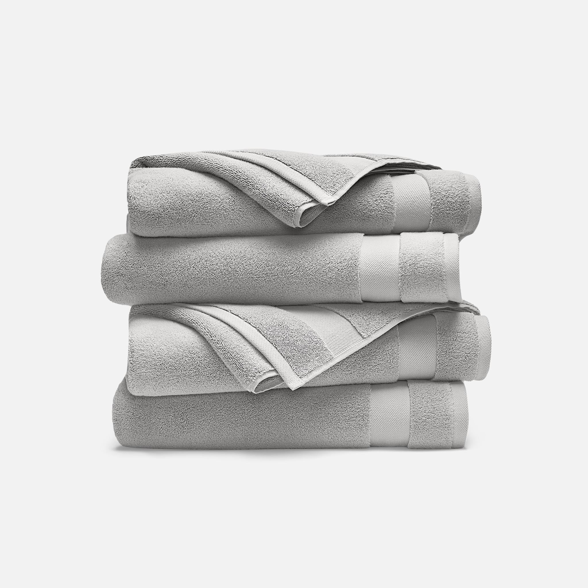 Super-Plush Set of 4 Bath Towel Bundle W9