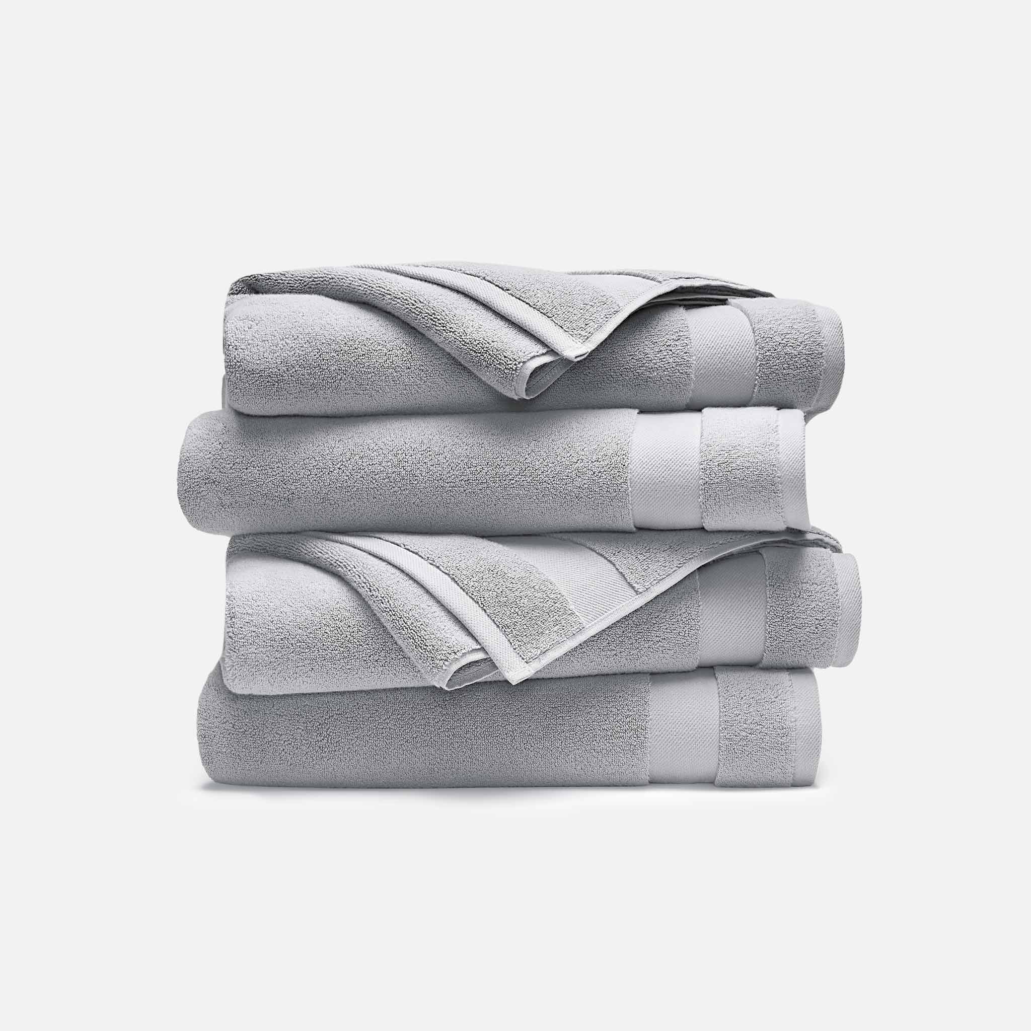 Super-Plush Set of 4 Bath Towel Bundle W6