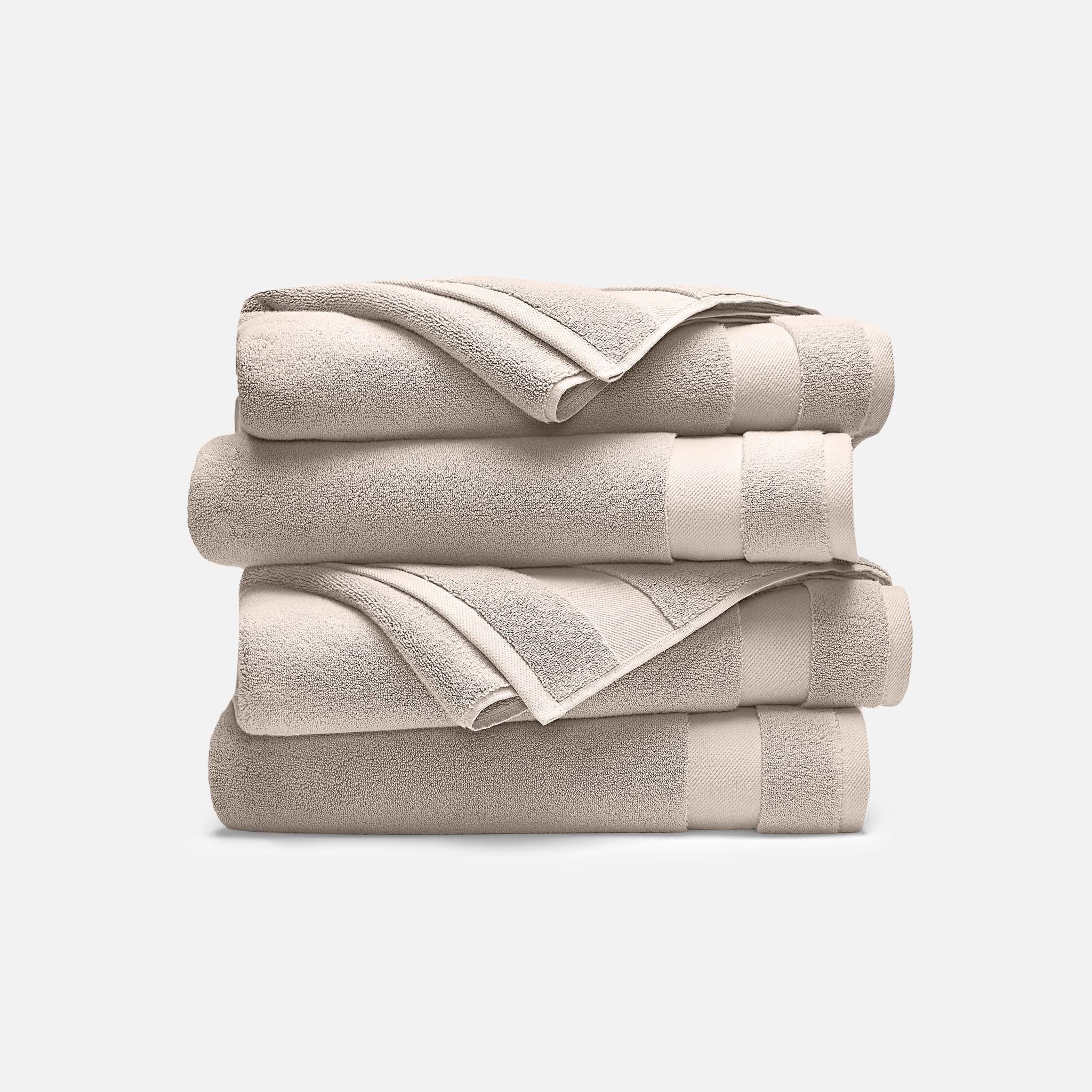 Super-Plush Set of 4 Bath Towel Bundle W9