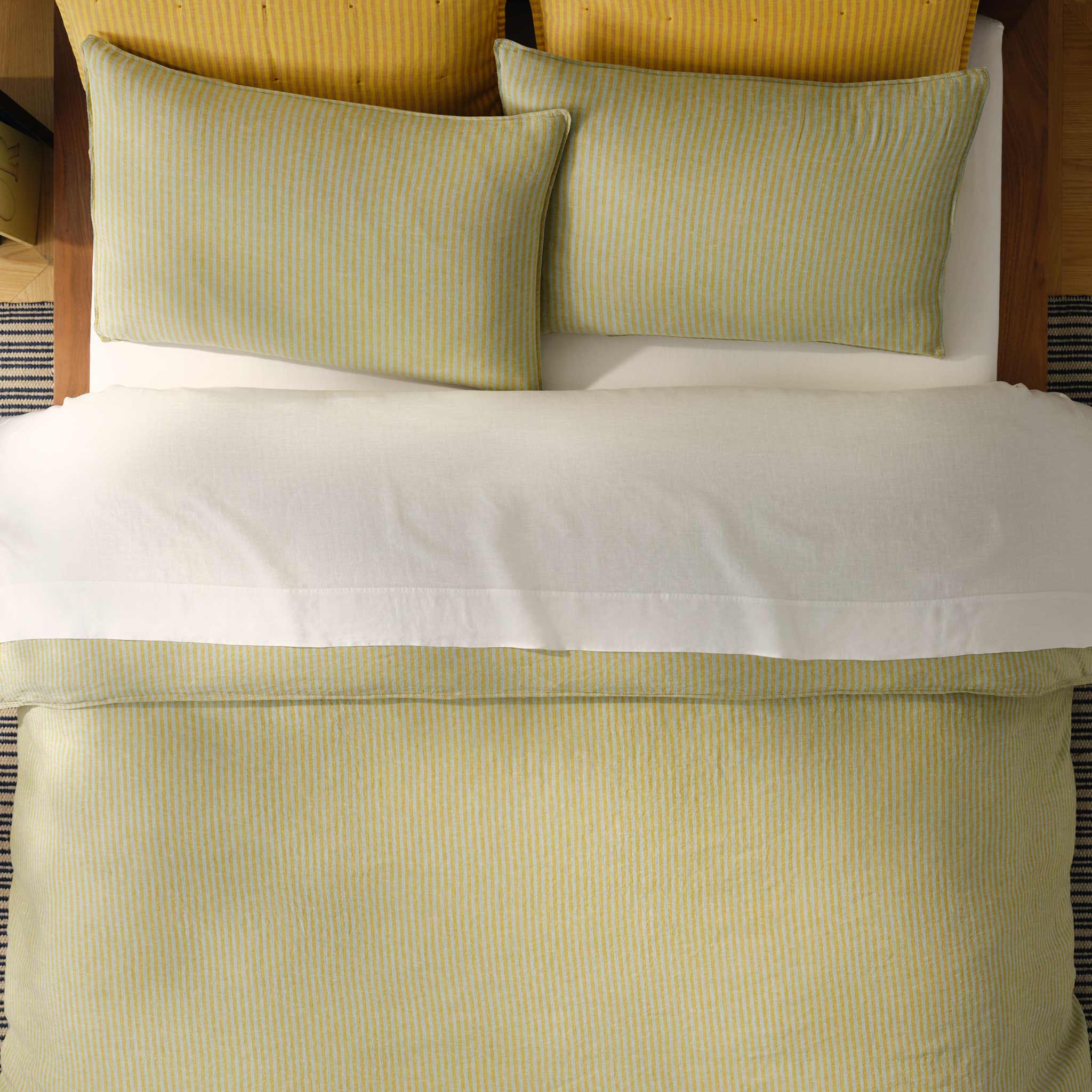 Washed European Linen Duvet Set E0