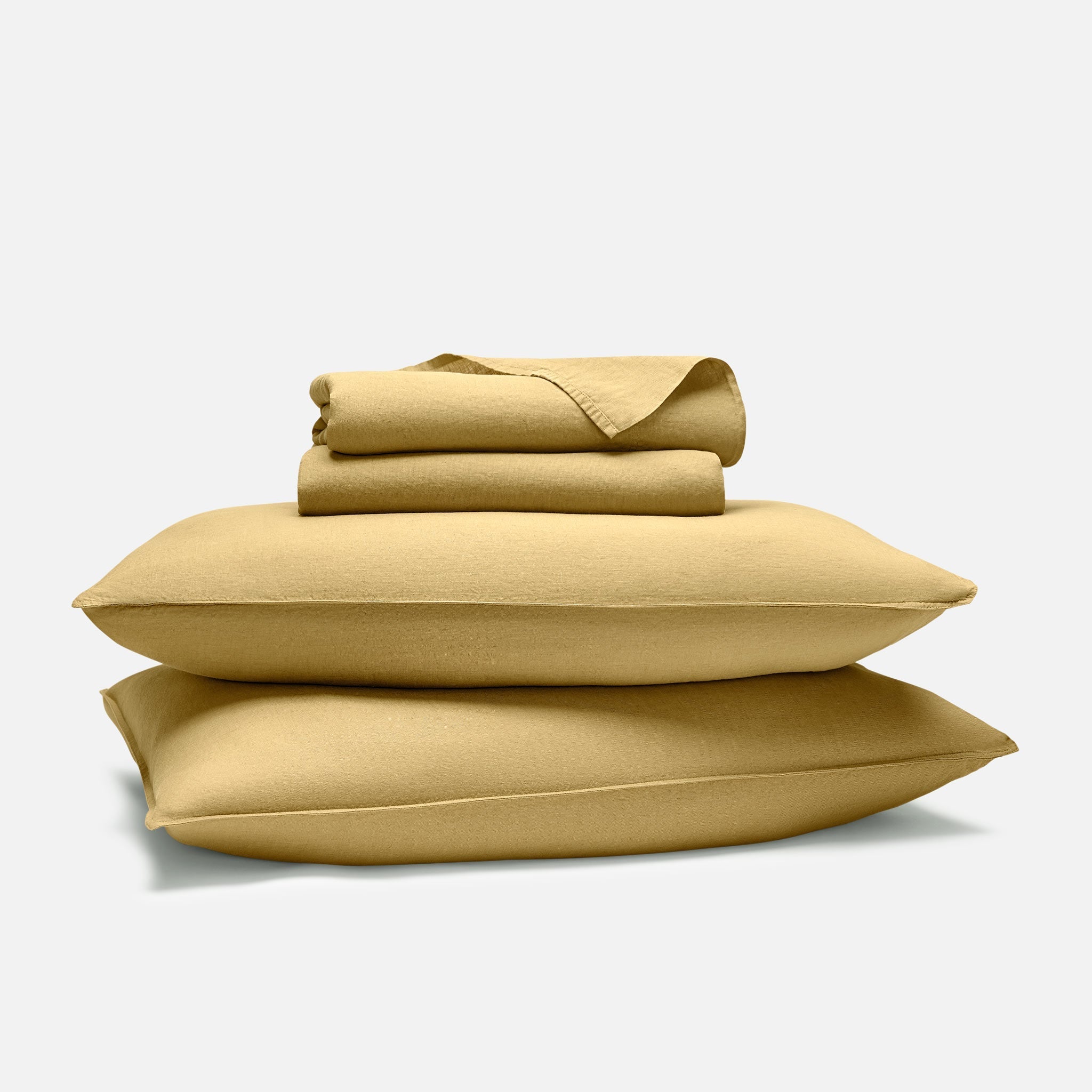 Washed European Linen Core Sheet Set N8
