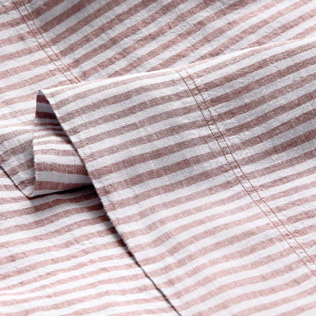 Washed European Linen Core Sheet Set N8